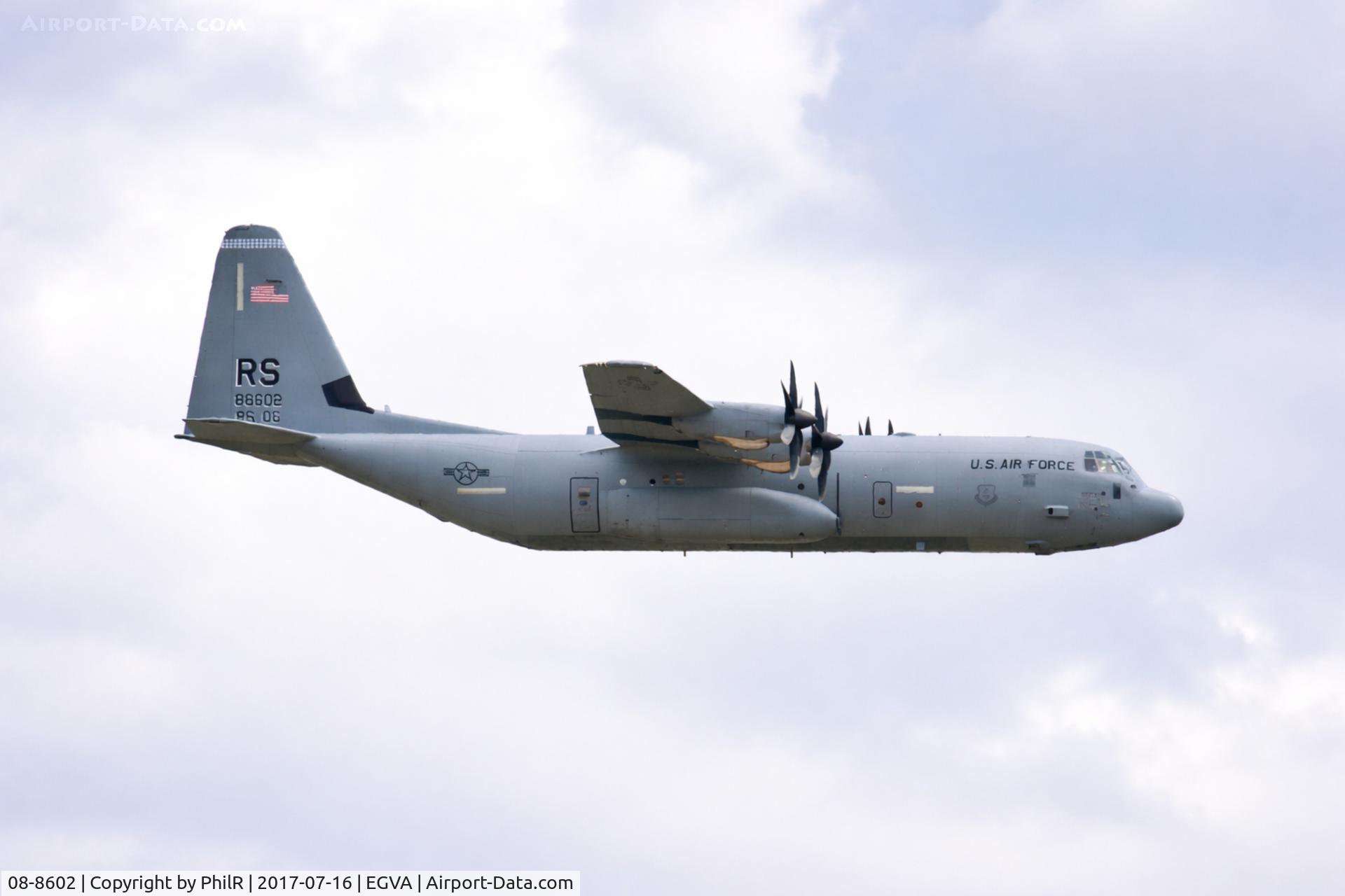 08-8602, 2008 Lockheed Martin C-130J-30 Super Hercules C/N 382-5611, 08-8602 Lockheed C-130J Hercules USAF RIAT 