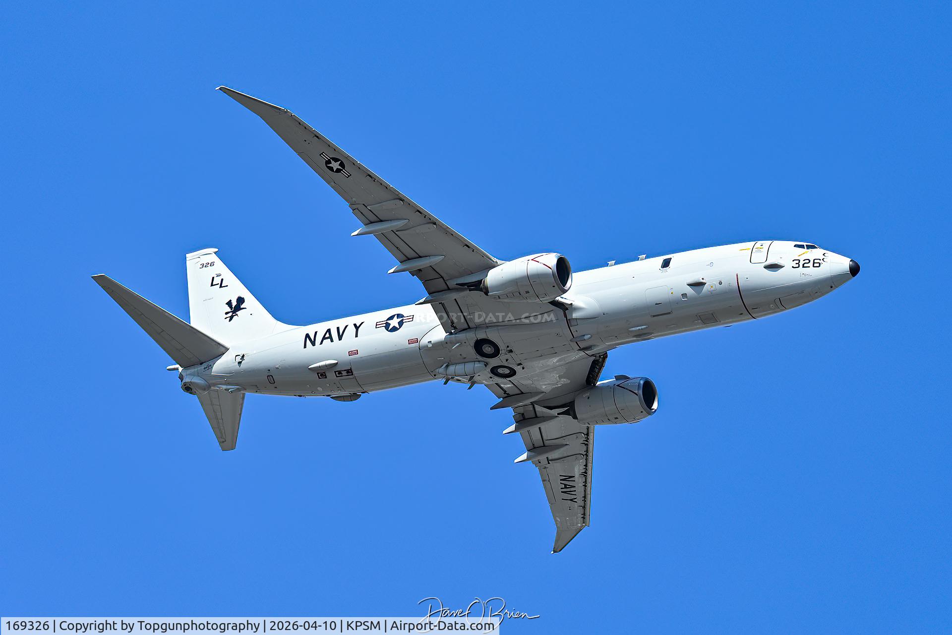 169326, Boeing P-8A C/N 62298/6160, VP-30 NAS Jacksonville, FL