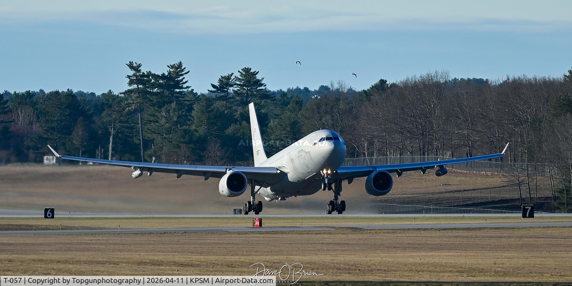 T-057, 2019 Airbus A330-243 MRTT C/N 1945, MMF35 early morning departure
