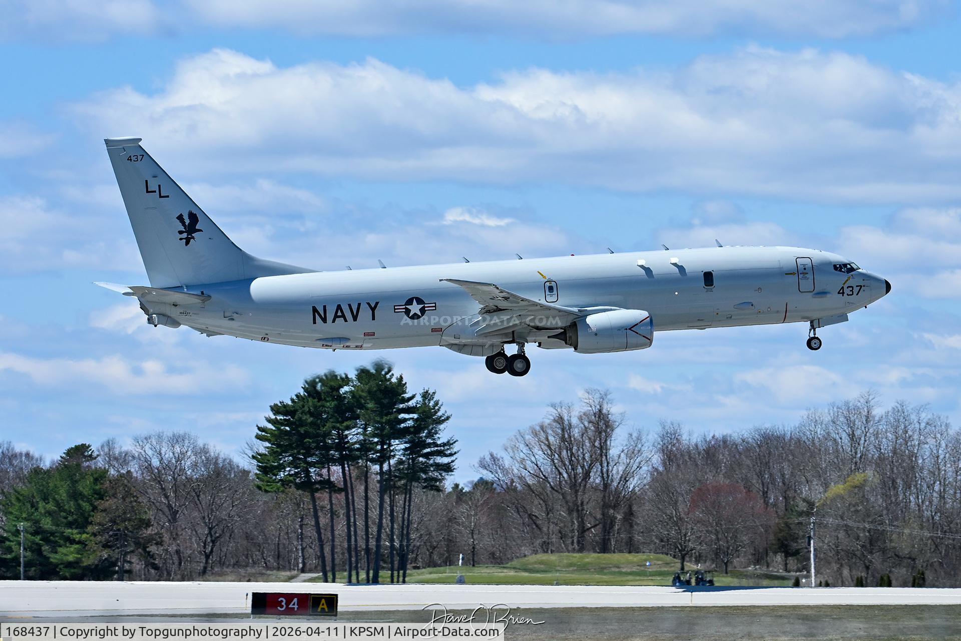 168437, 2012 Boeing P-8A Poseidon C/N 40817, VP-30 NAS Jacksonville, FL