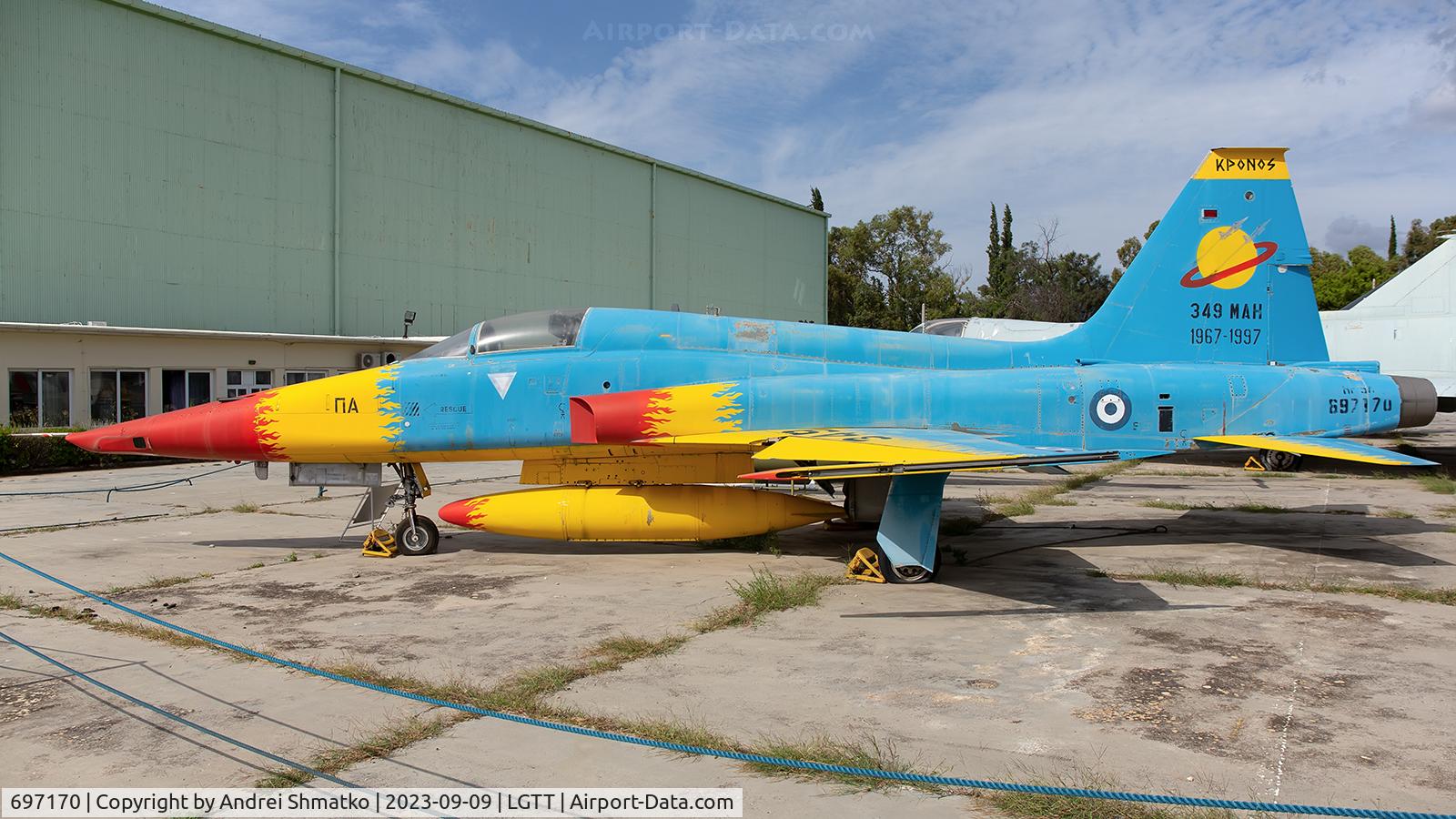 697170, 1969 Northrop RF-5A Freedom Fighter C/N RF1050, Displayed at HAF museum.