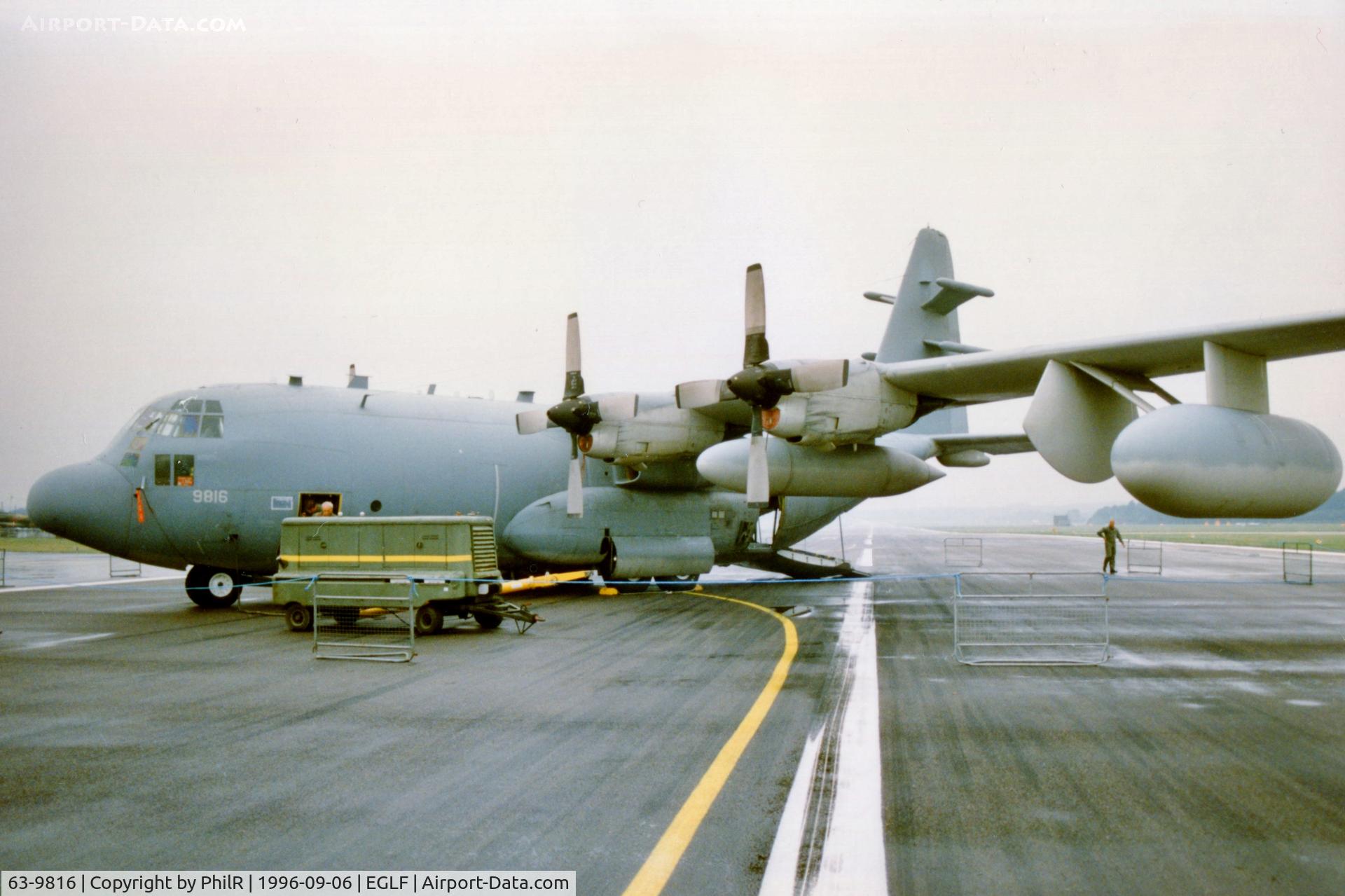 63-9816, 1963 Lockheed EC-130E Hercules C/N 382-3977, 63-9816 Lockheed EC-130E Hercules USAF SBAC 