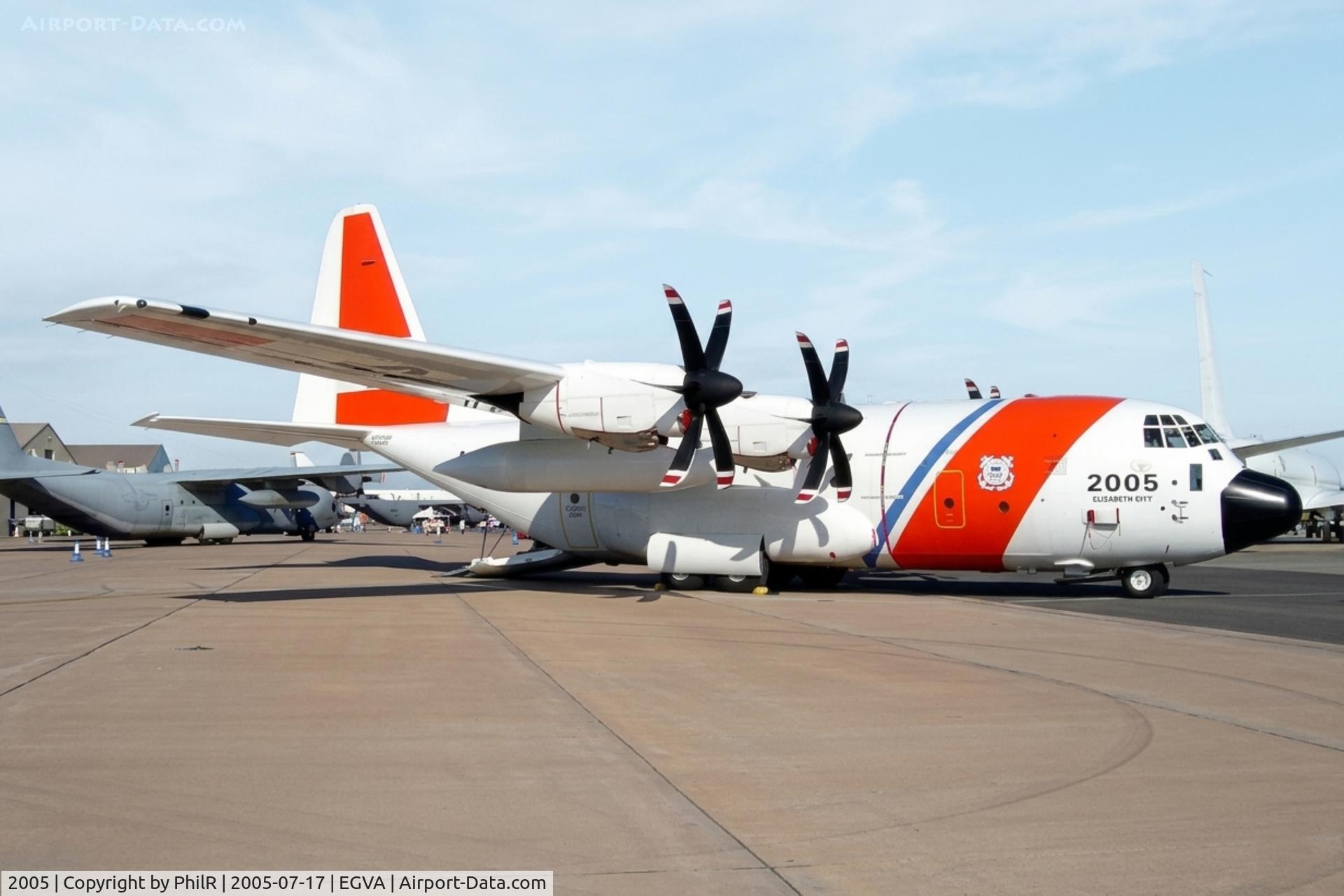 2005, 2003 Lockheed Martin HC-130J Hercules C/N 382-5541, 2005 2003 HC-130J Hercules USCG RIAT 
