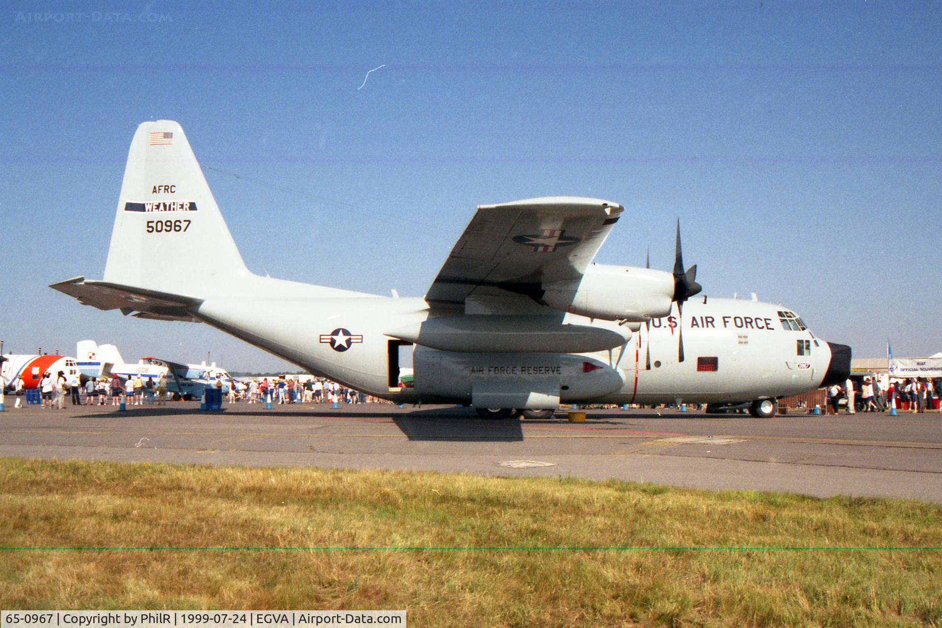 65-0967, 1965 Lockheed EC-130H Compass Call C/N 382-4108, 65-0967 1965 Lockheed EC-130H Hercules USAFR RIAT 