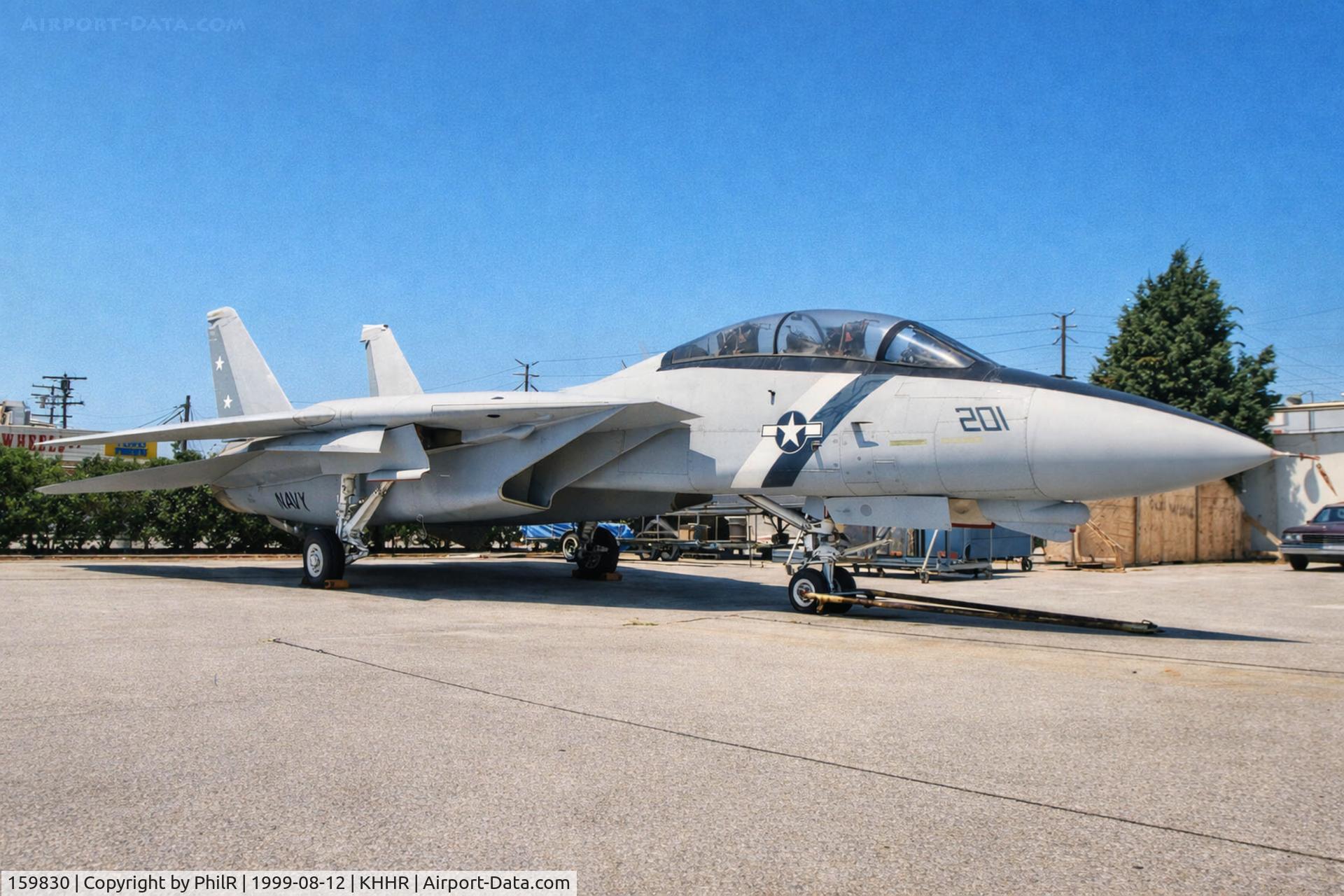 159830, Grumman F-14A C/N 190, 159830 Grumman F-14A Tomcat USN Western Museum of Flight Hawthorne 