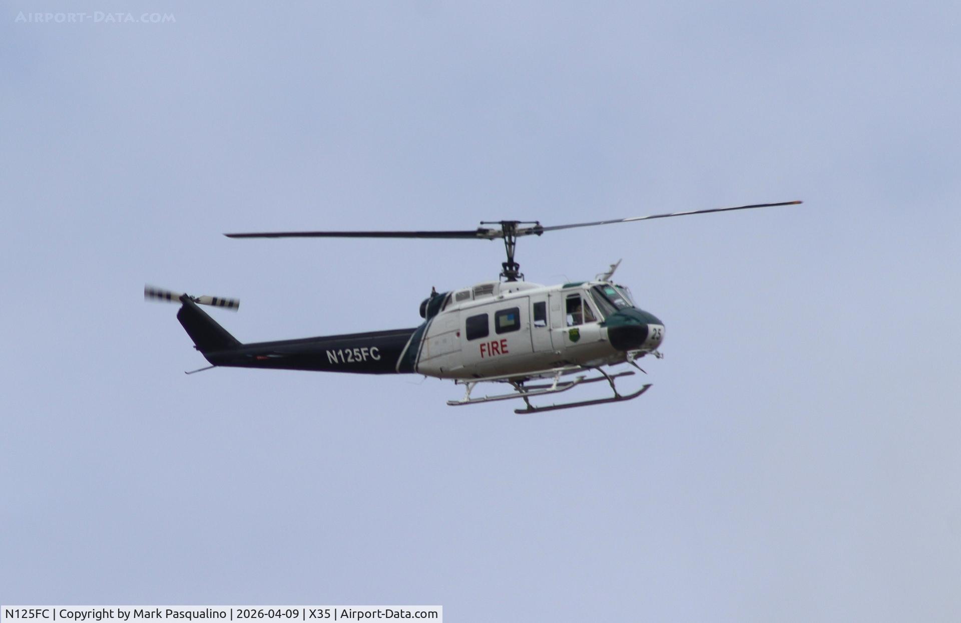 N125FC, Bell UH-1H Iroquois C/N 9218 (66-17024), Bell UH-1H