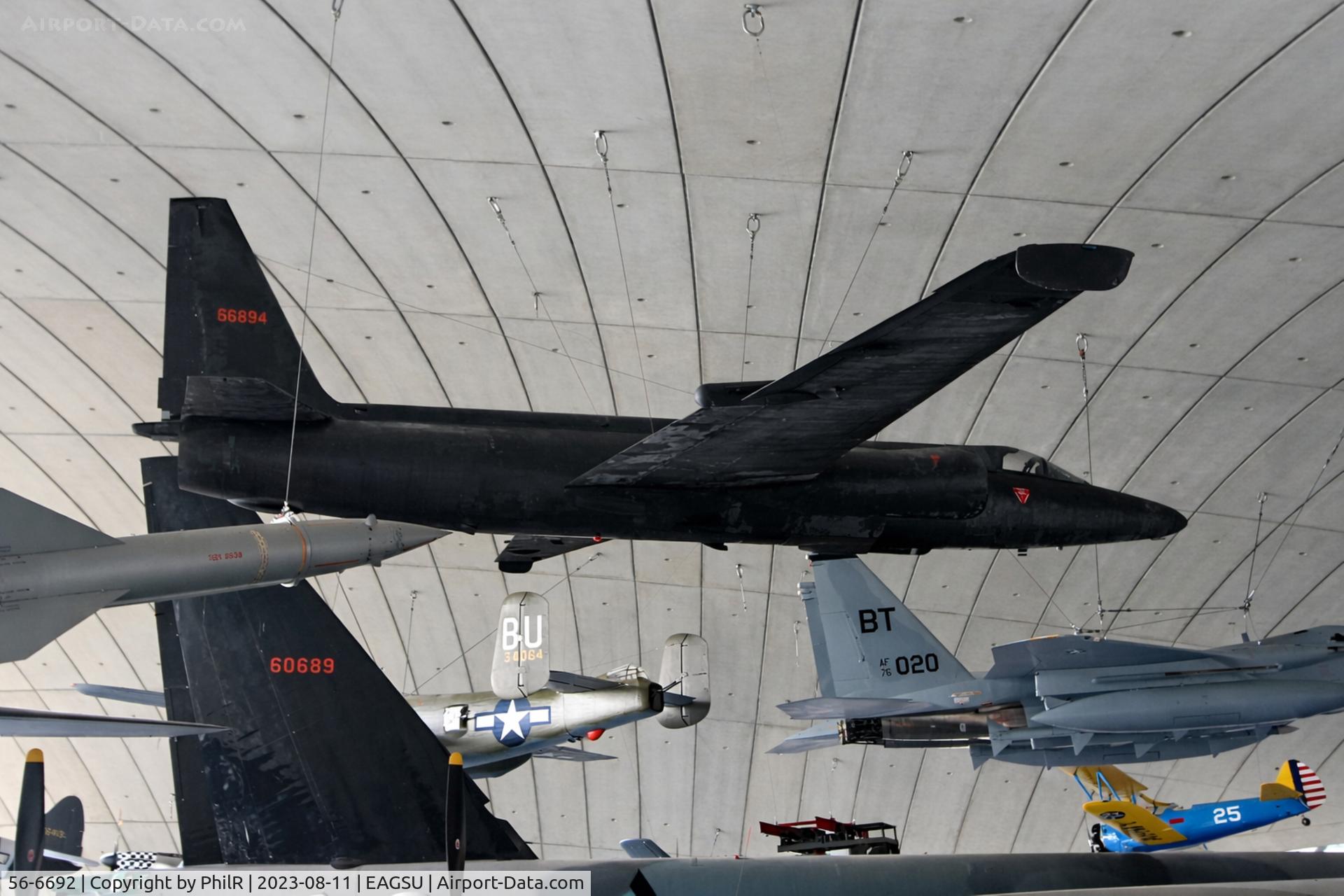 56-6692, Lockheed U-2CT C/N 359, 56-6692 1956 Lockheed U-2T USAF IWM Duxford
