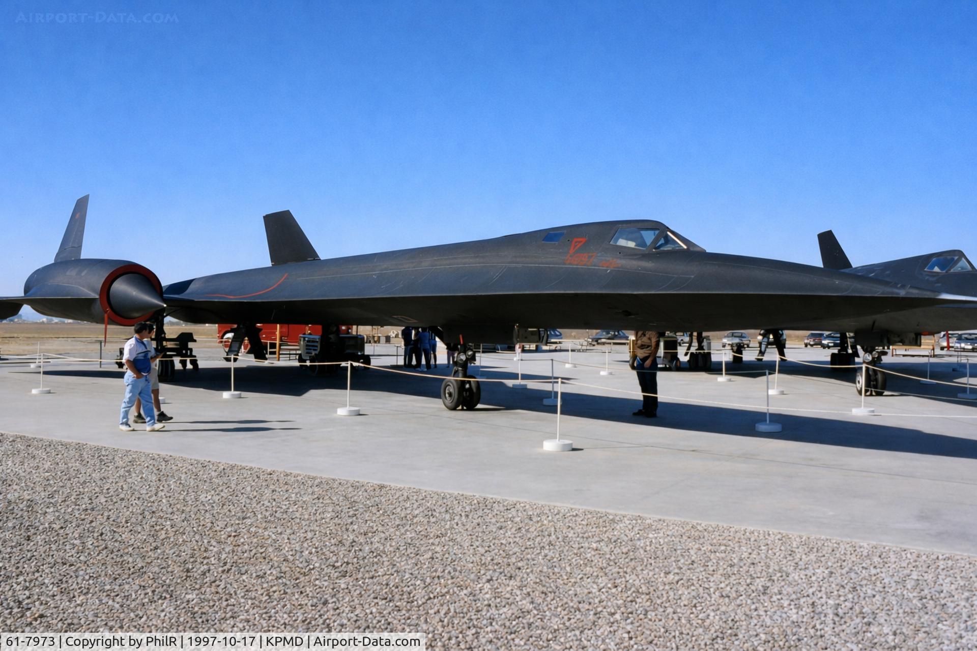 61-7973, 1961 Lockheed SR-71A Blackbird C/N 2024, 61-7973 1963 Lockheed SR-71A Blackbird Backbird Airpark Palmdale 
