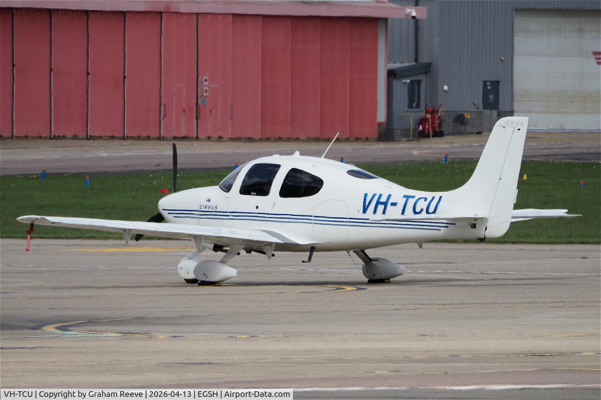 VH-TCU, 2007 Cirrus SR-20 G2 C/N 1850, Parked at Norwich.