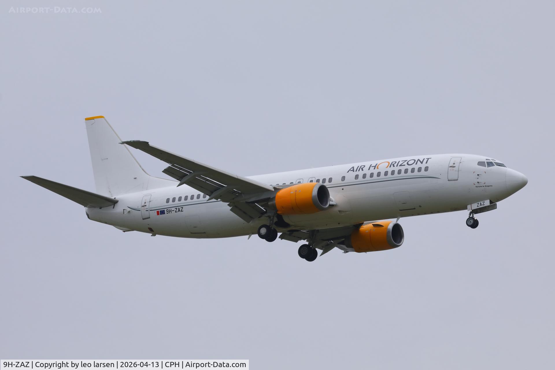 9H-ZAZ, 1991 Boeing 737-436 C/N 25349, Copenhagen 13.4.2026