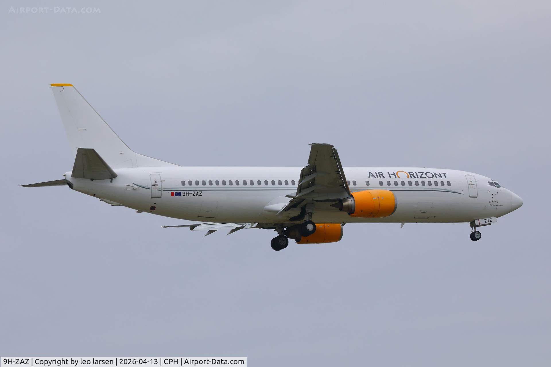 9H-ZAZ, 1991 Boeing 737-436 C/N 25349, Copenhagen 13.4.2026