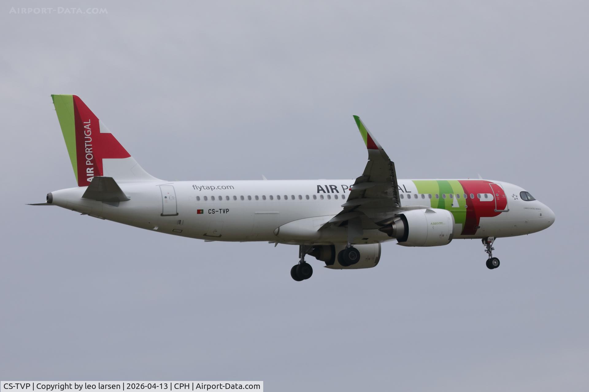 CS-TVP, 2025 Airbus A320-251N C/N 12635, Copenhagen 13.4.2026-