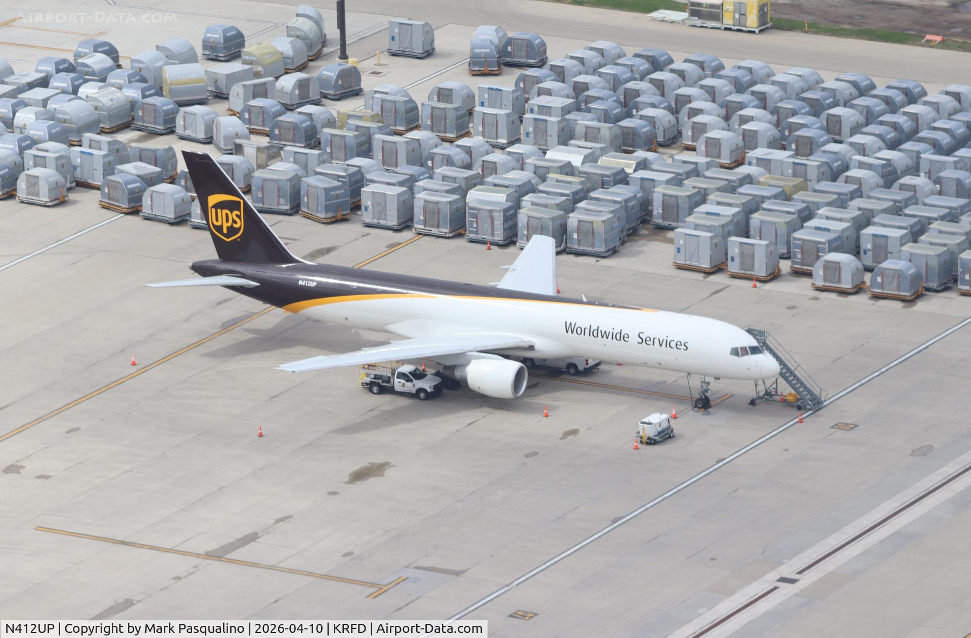 N412UP, 1988 Boeing 757-24APF C/N 23852, Boeing 757-24APF