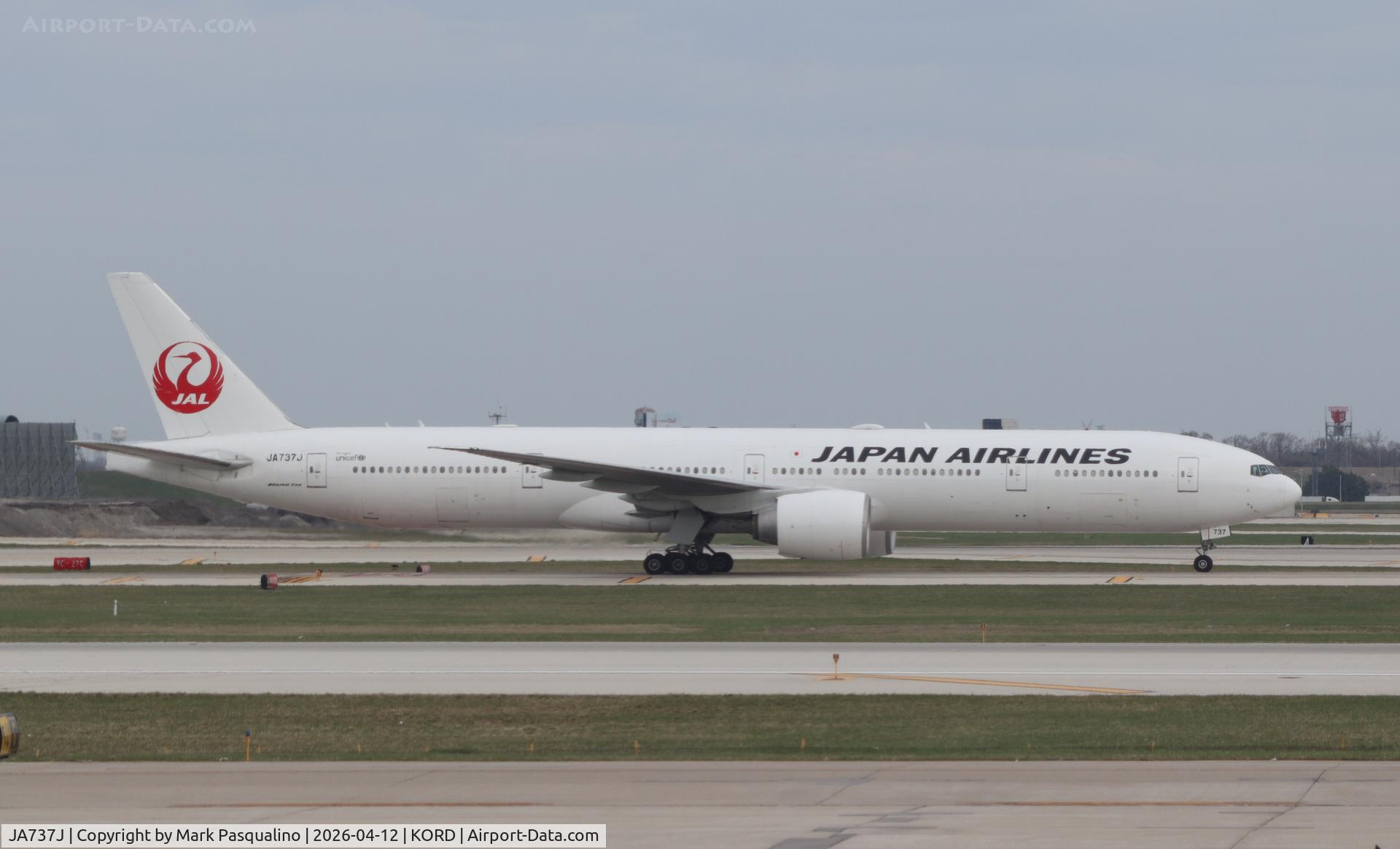 JA737J, 2007 Boeing 777-346/ER C/N 36126, Boeing 777-346/ER