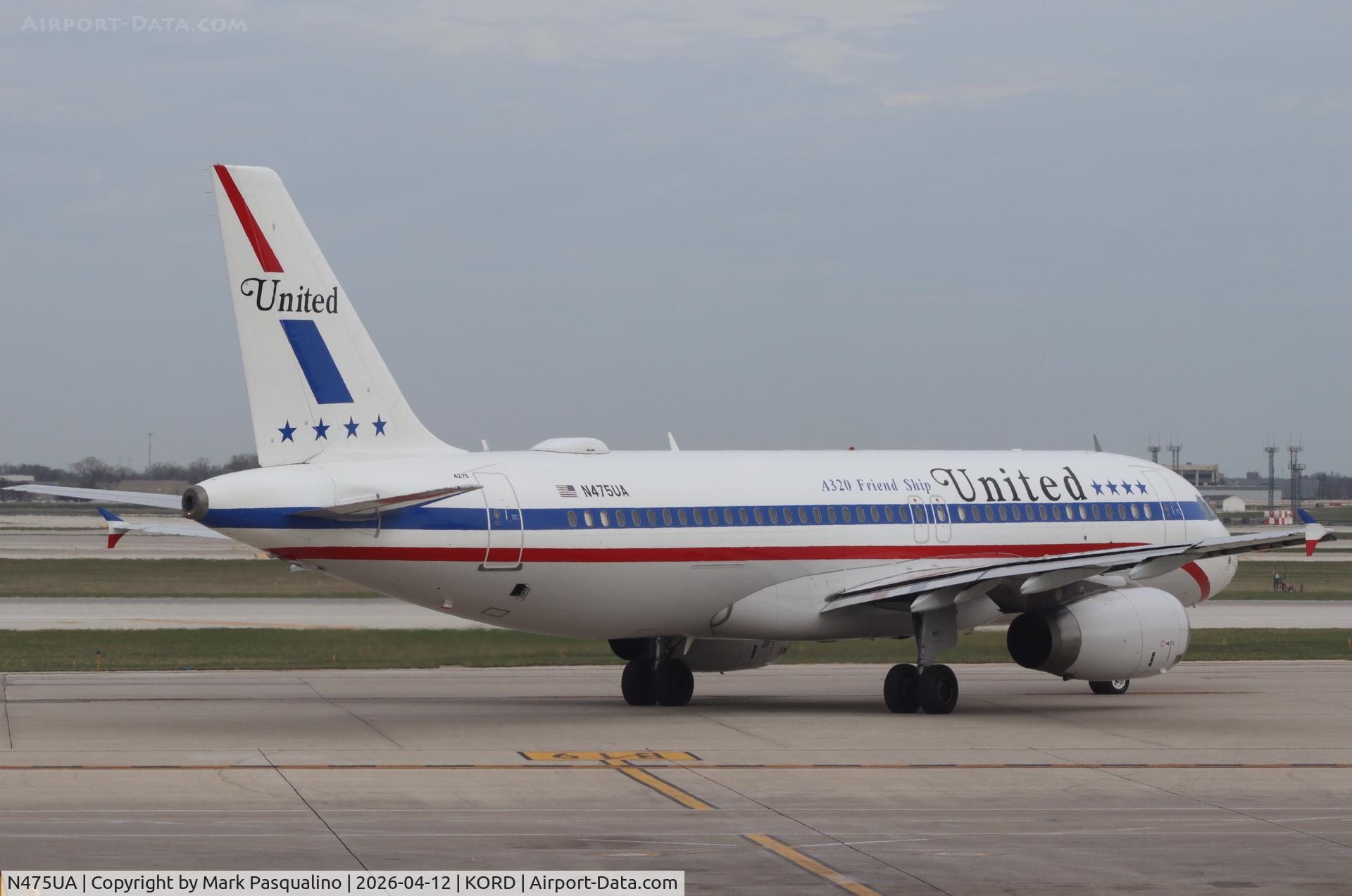 N475UA, 2001 Airbus A320-232 C/N 1495, Airbus A320-232