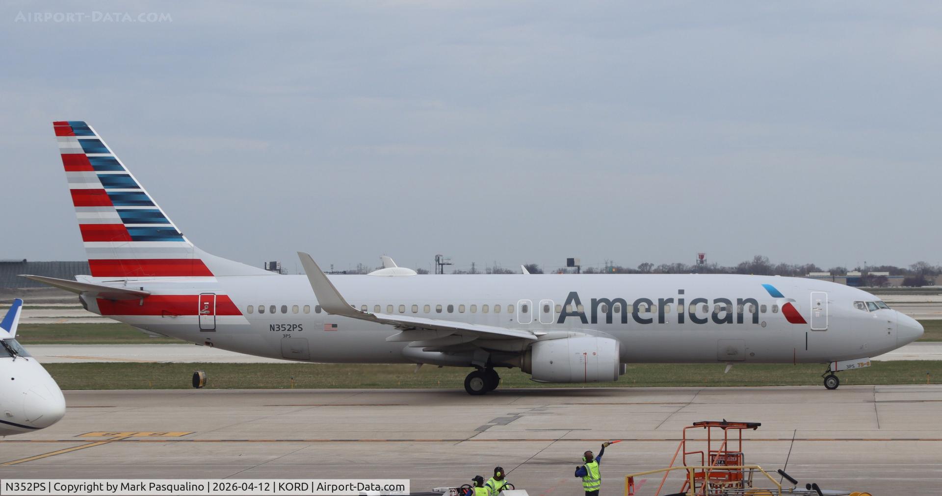 N352PS, 2017 Boeing 737-823 C/N 33256, Boeing 737-823