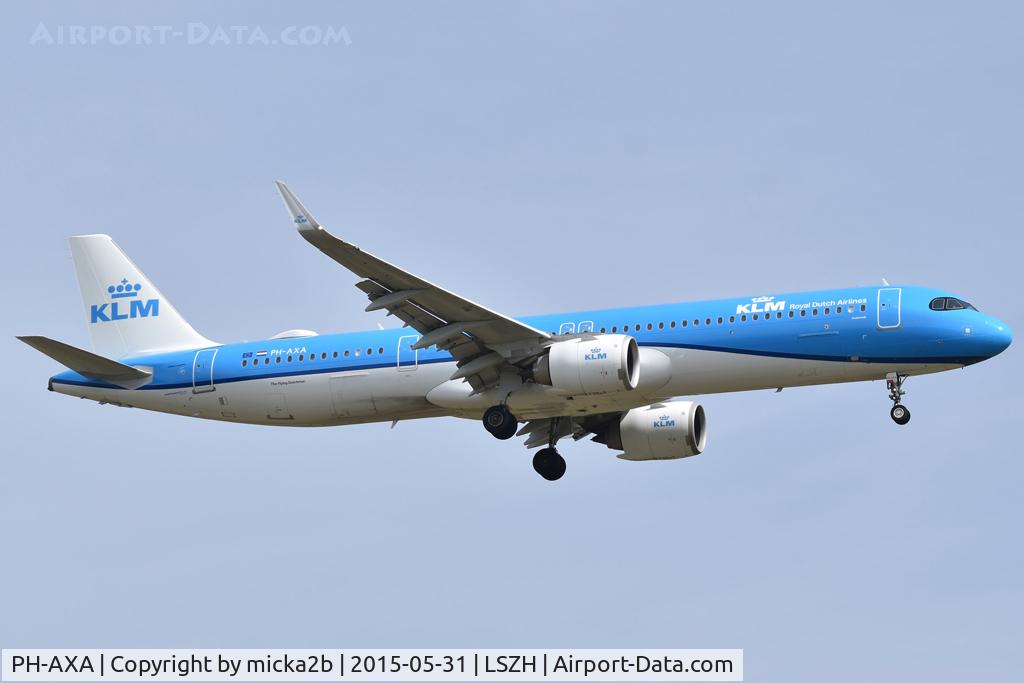 PH-AXA, 2024 Airbus A321-252NX C/N 11895, Landing