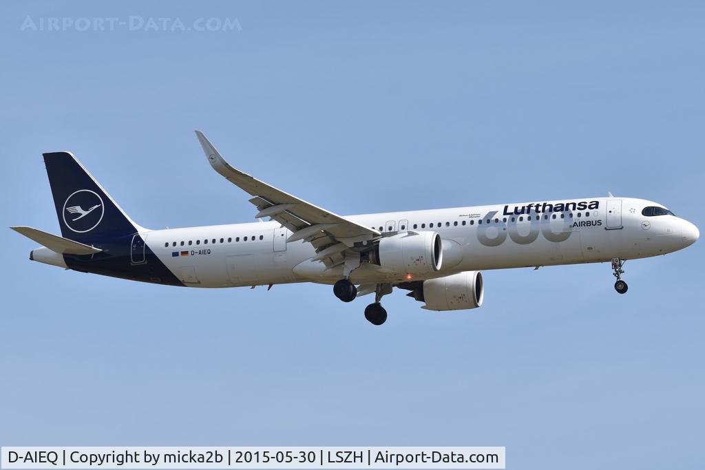 D-AIEQ, 2023 Airbus A321-271NX C/N 11267, Landing