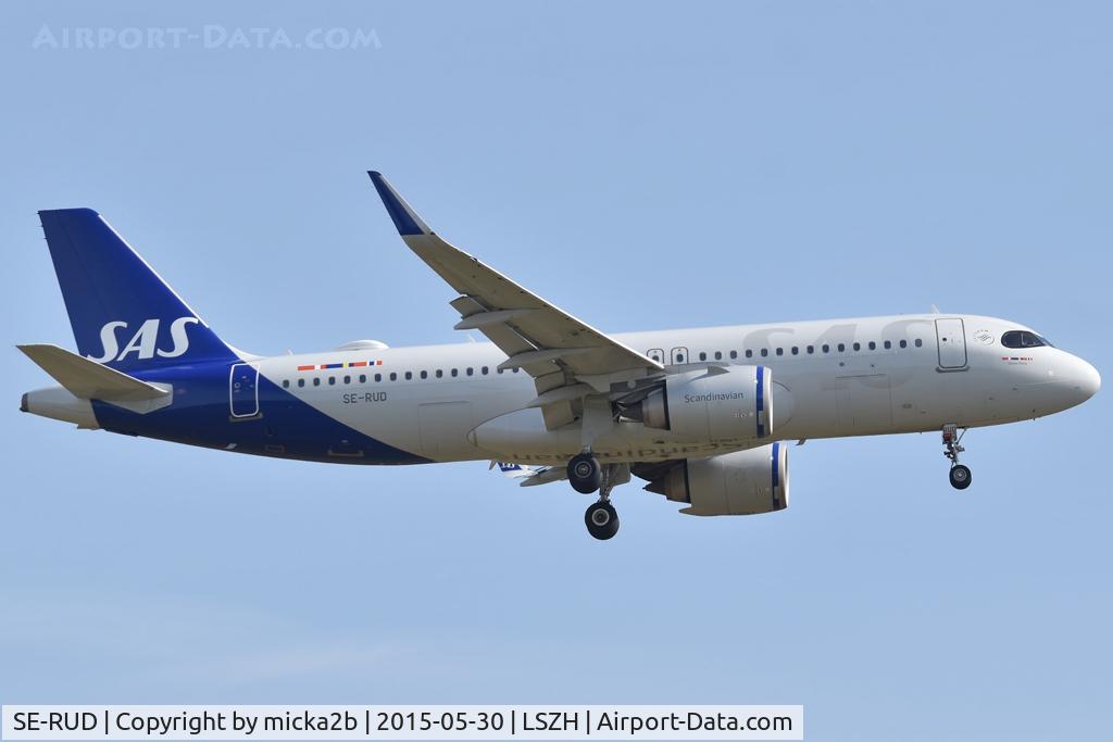 SE-RUD, 2021 Airbus A320-251N C/N 10145, Landing