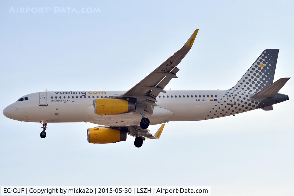 EC-OJF, 2014 Airbus A320-232 C/N 6001, Landing