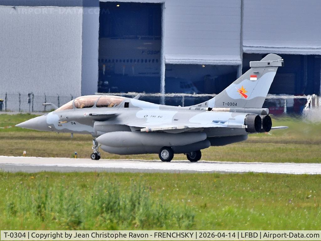 T-0304, 2025 DASSAULT AVIATION RAFALE B C/N 304, TANGO 01
