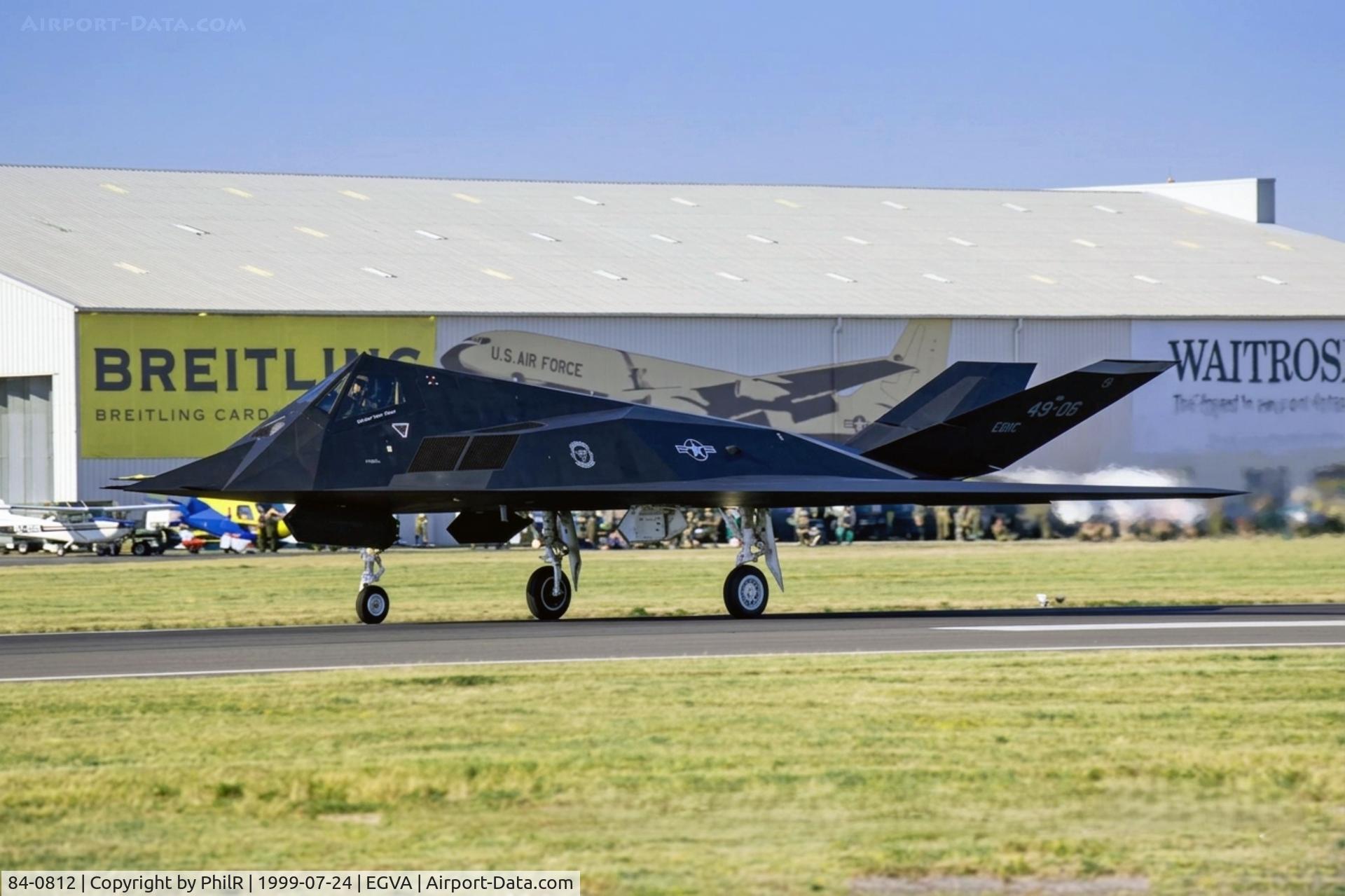 84-0812, 1983 Lockheed F-117A Nighthawk C/N A.4037, 84-0812 1984 Lockheed F-117A Nighthawk USAF RIAT
