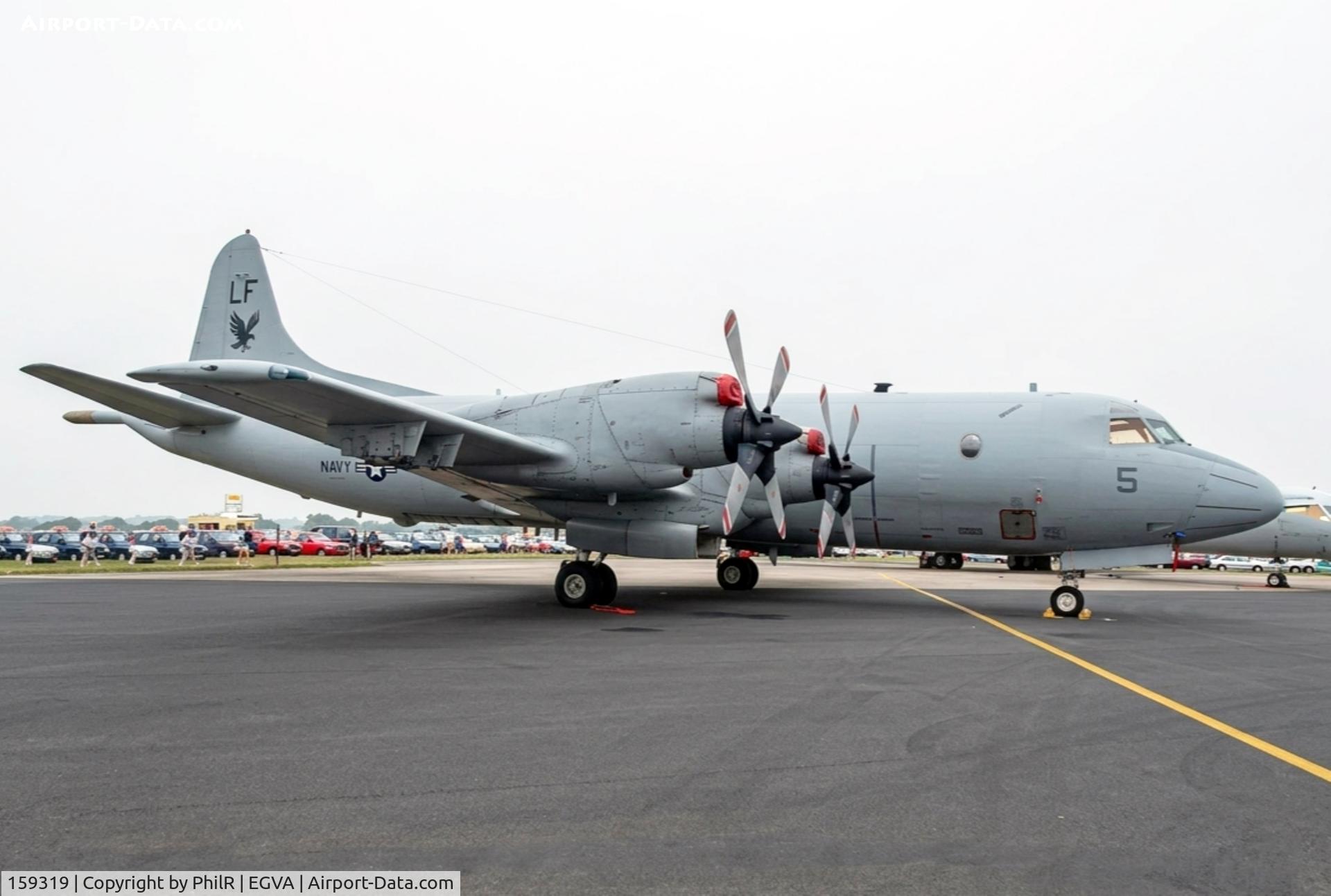159319, 1974 Lockheed P-3C Orion C/N 285A-5609, 159319 1974 Lockheed P-3C Orion USN IAT 07.94.jpg