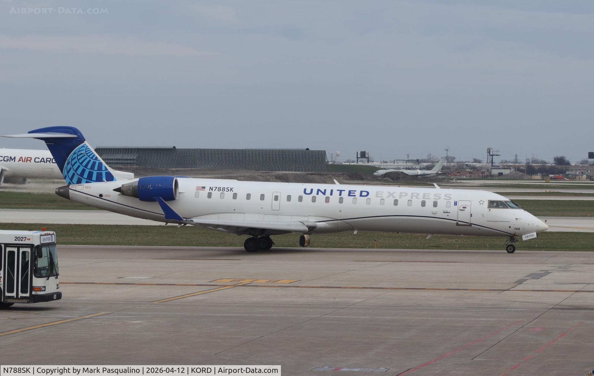 N788SK, 2009 Bombardier CRJ-700 (CL-600-2C10) Regional Jet C/N 10290, CL-600-2C10