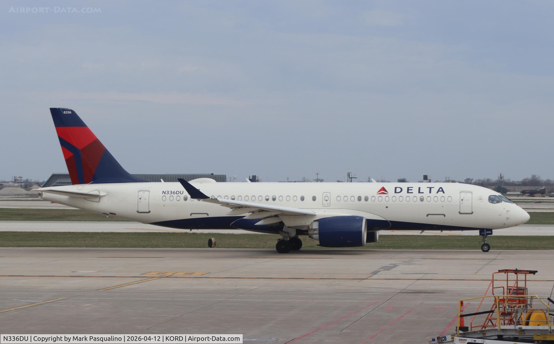 N336DU, 2025 Airbus A220-371 C/N 55364, Airbus A220-371