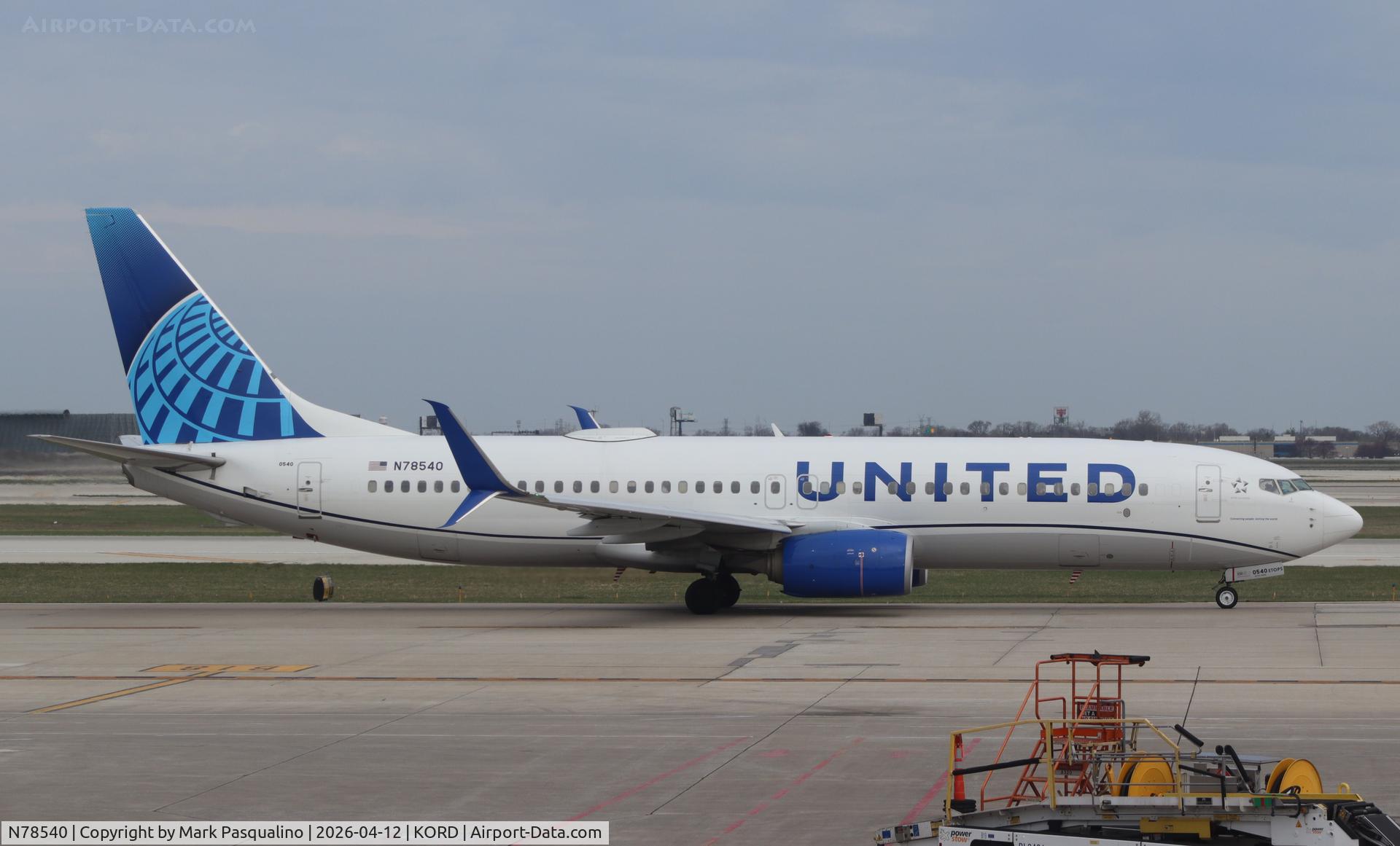 N78540, 2017 Boeing 737-800 C/N 63646, Boeing 737-824