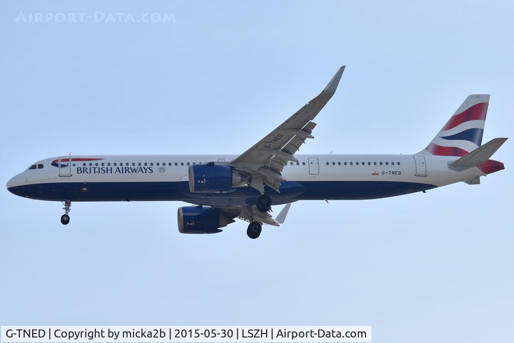 G-TNED, 2024 Airbus A321-251NX C/N 12029, Landing