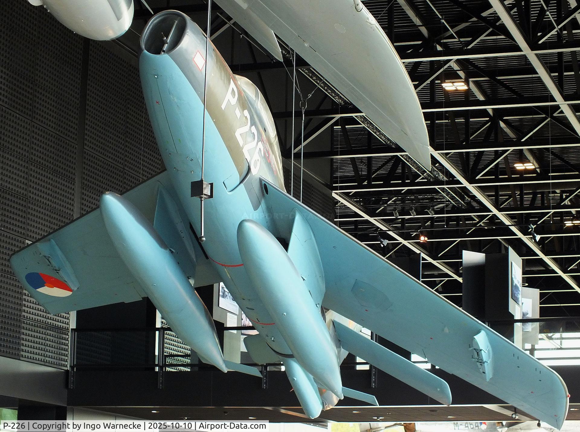 P-226, 1953 Republic F-84F Thunderstreak C/N Not found (53-6612/P-226), Republic F-84F Thunderstreak at the Nationaal Militair Museum / National Military Museum, Soesterberg