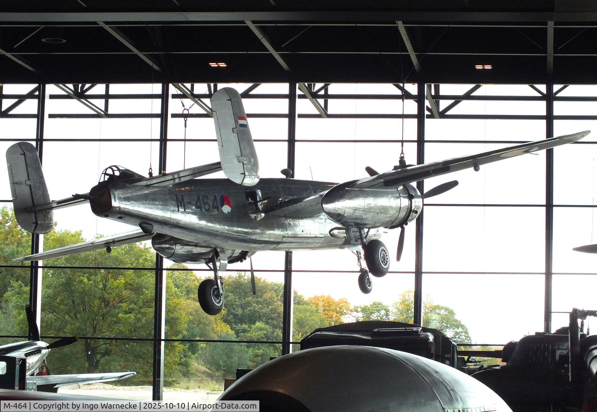M-464, 1944 North American B-25J Mitchell Mitchell C/N 108-37333, North American B-25J Mitchell at the Nationaal Militair Museum / National Military Museum, Soesterberg