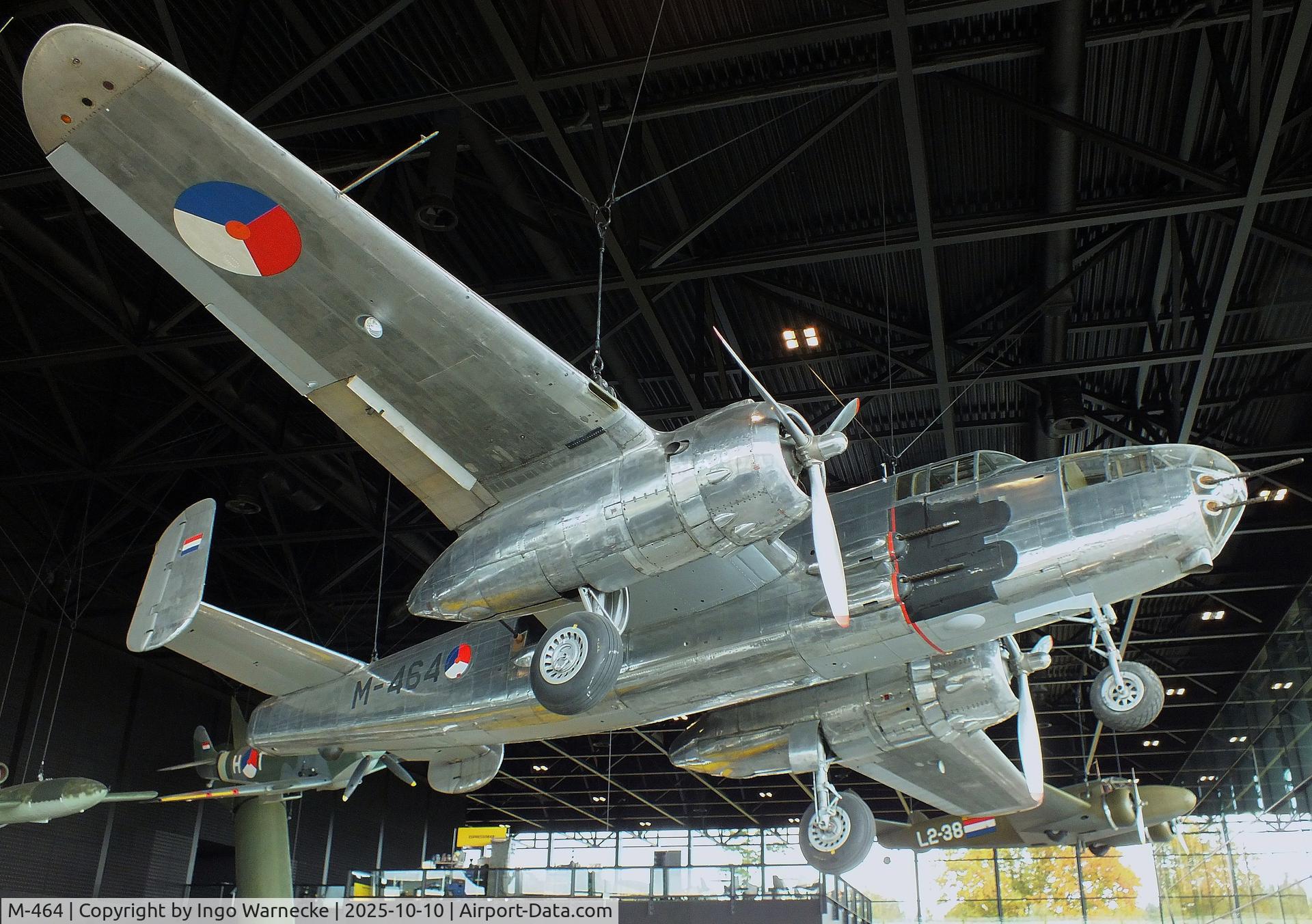 M-464, 1944 North American B-25J Mitchell Mitchell C/N 108-37333, North American B-25J Mitchell at the Nationaal Militair Museum / National Military Museum, Soesterberg