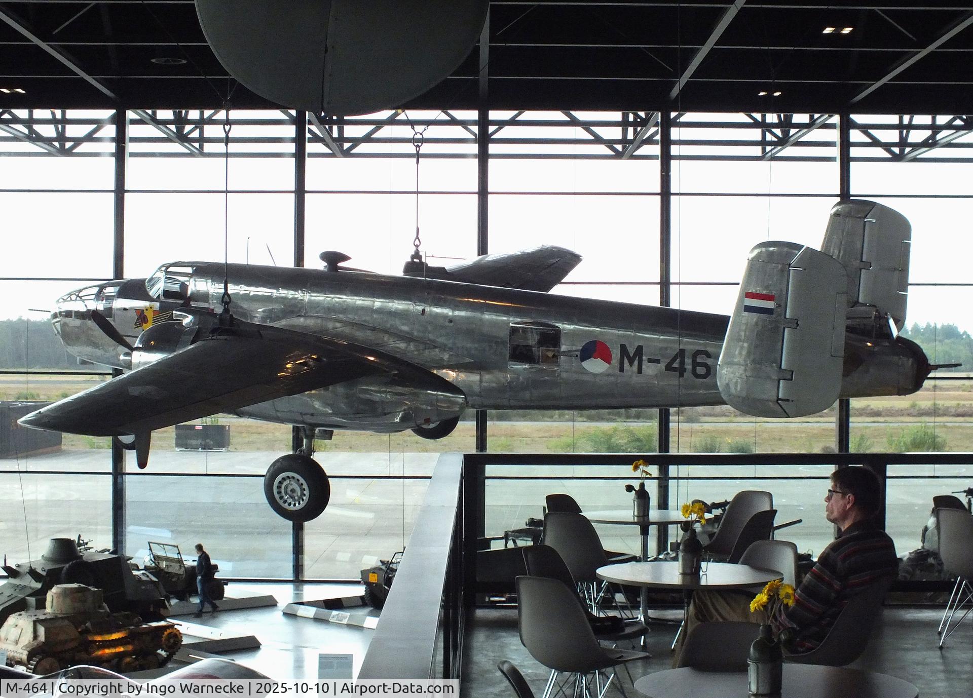 M-464, 1944 North American B-25J Mitchell Mitchell C/N 108-37333, North American B-25J Mitchell at the Nationaal Militair Museum / National Military Museum, Soesterberg