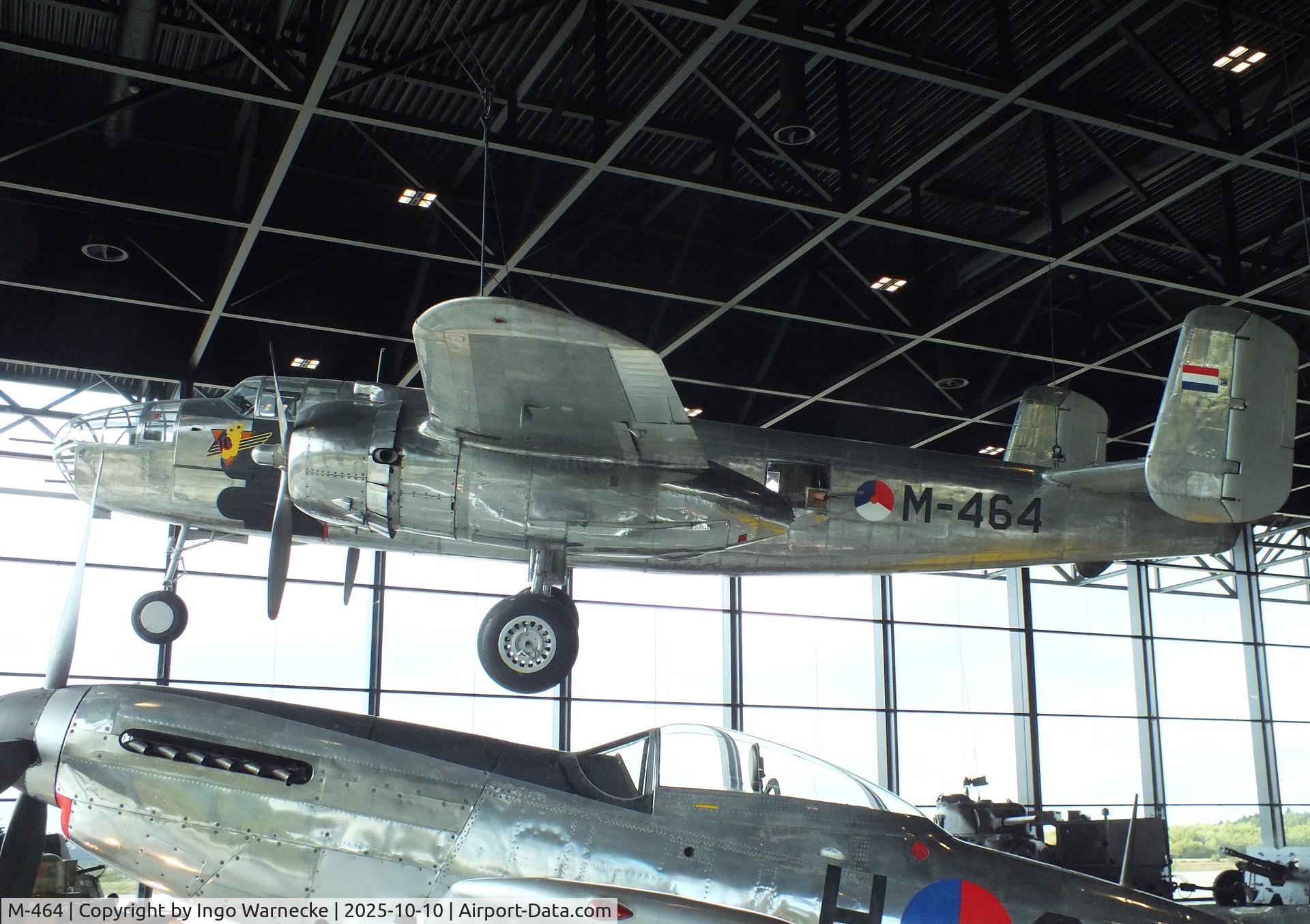 M-464, 1944 North American B-25J Mitchell Mitchell C/N 108-37333, North American B-25J Mitchell at the Nationaal Militair Museum / National Military Museum, Soesterberg