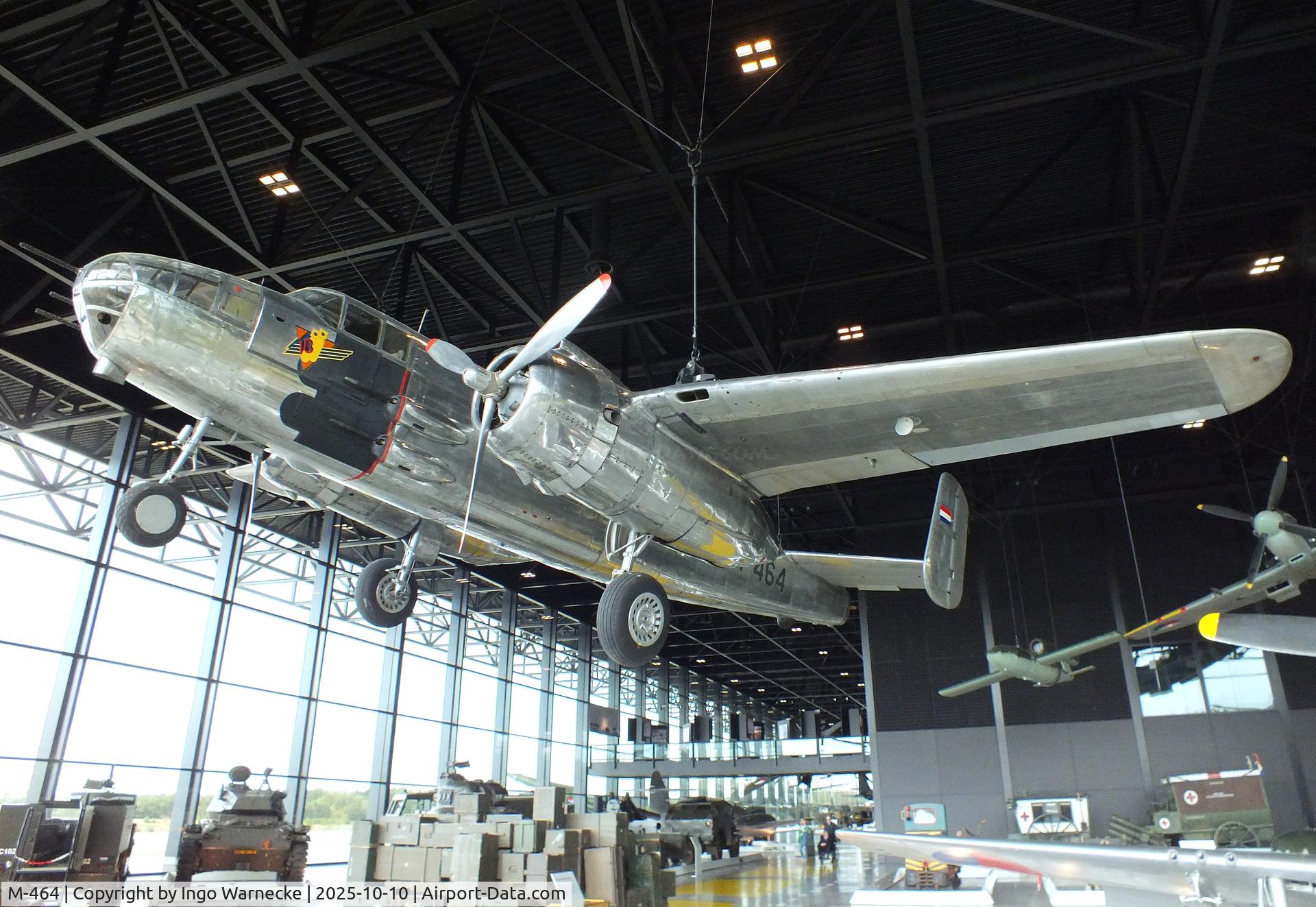 M-464, 1944 North American B-25J Mitchell Mitchell C/N 108-37333, North American B-25J Mitchell at the Nationaal Militair Museum / National Military Museum, Soesterberg