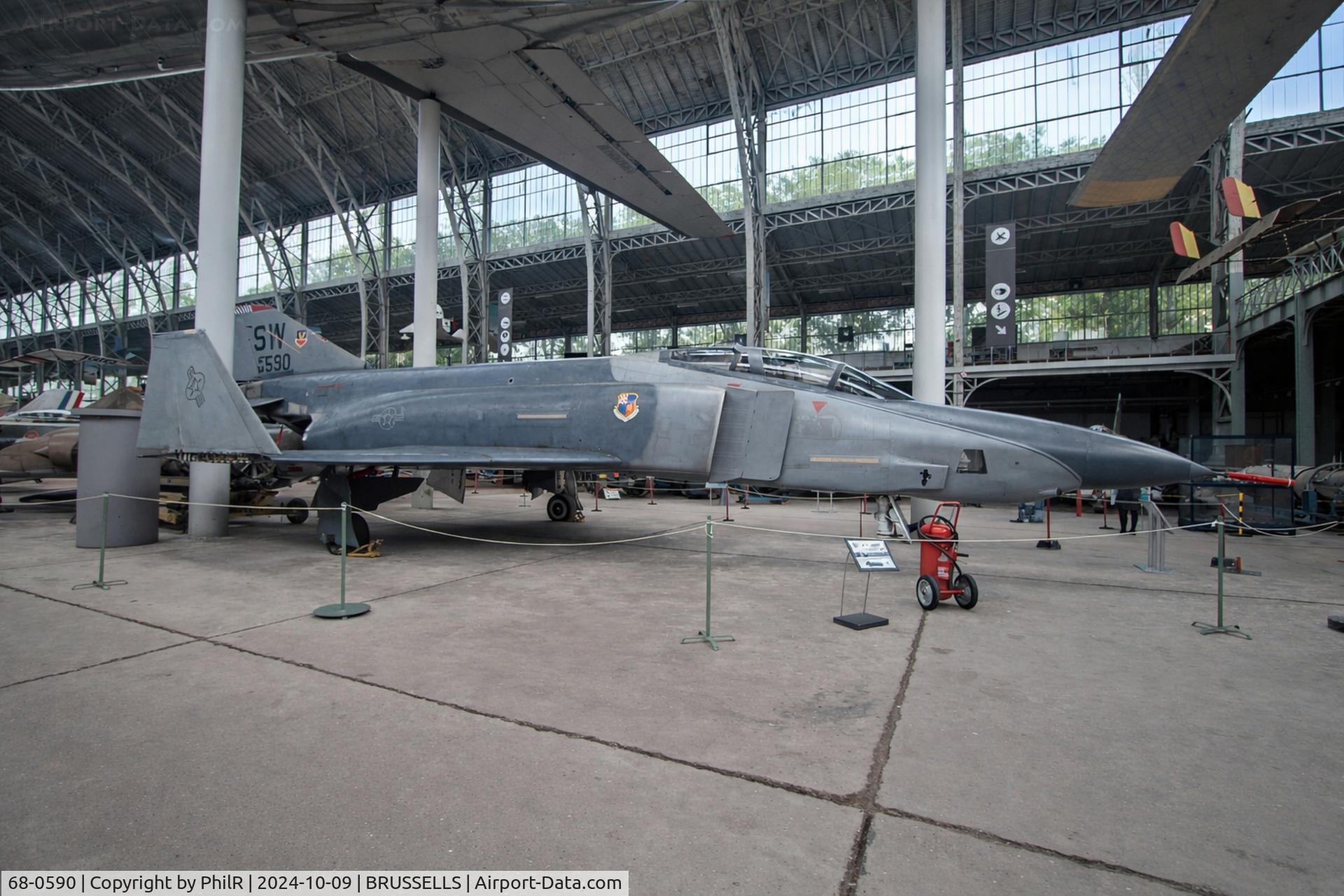 68-0590, 1968 McDonnell Douglas RF-4C Phantom II C/N 3579, 68-0590 1969 McDonnell Douglas RF-4C Phantom ll USAF Musée de l'Air de Bruxelles 