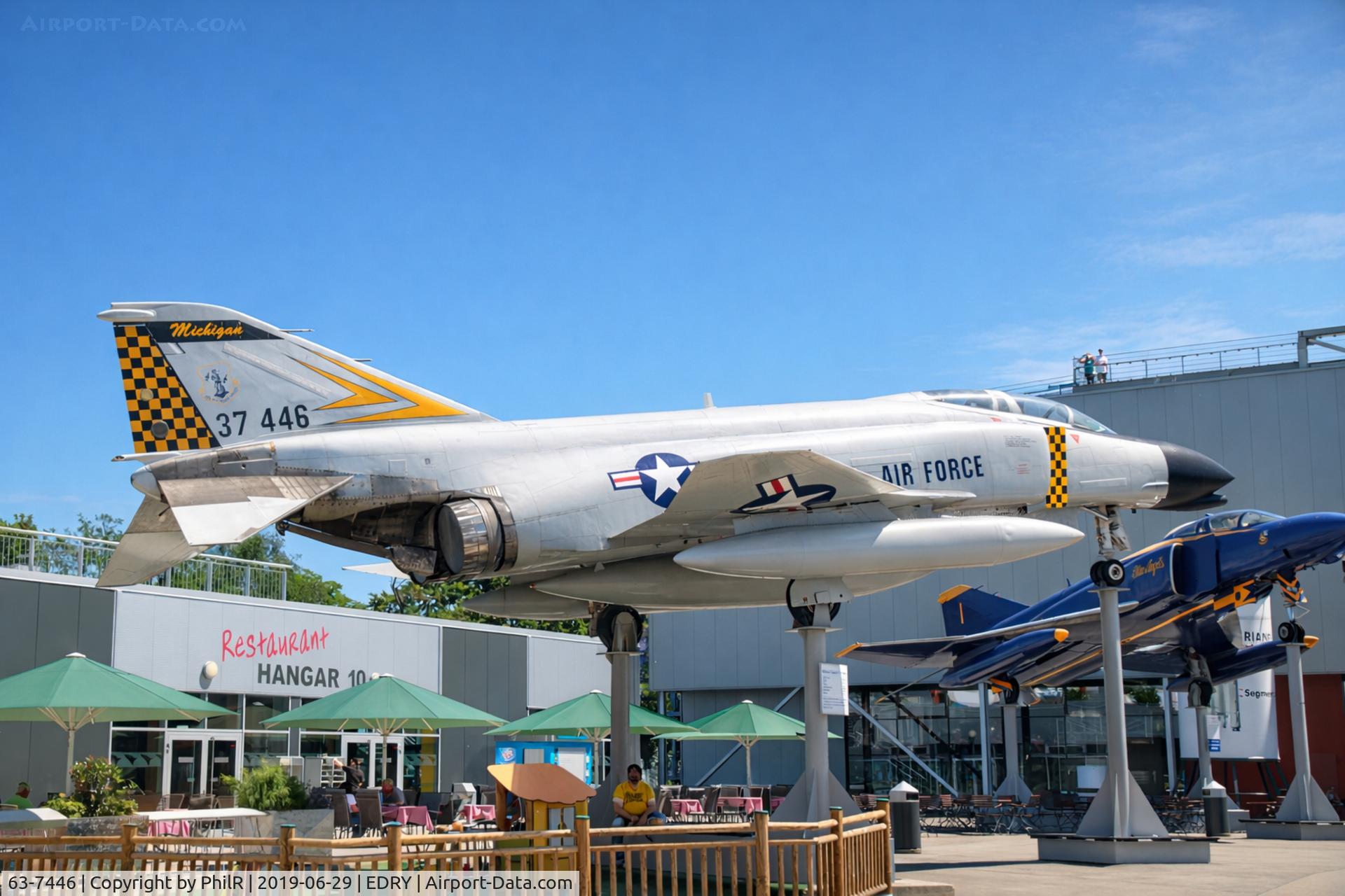 63-7446, 1963 McDonnell F-4C Phantom II C/N 413, 63-7446 1963 McD F-4C Phantom USAF Speyer 
