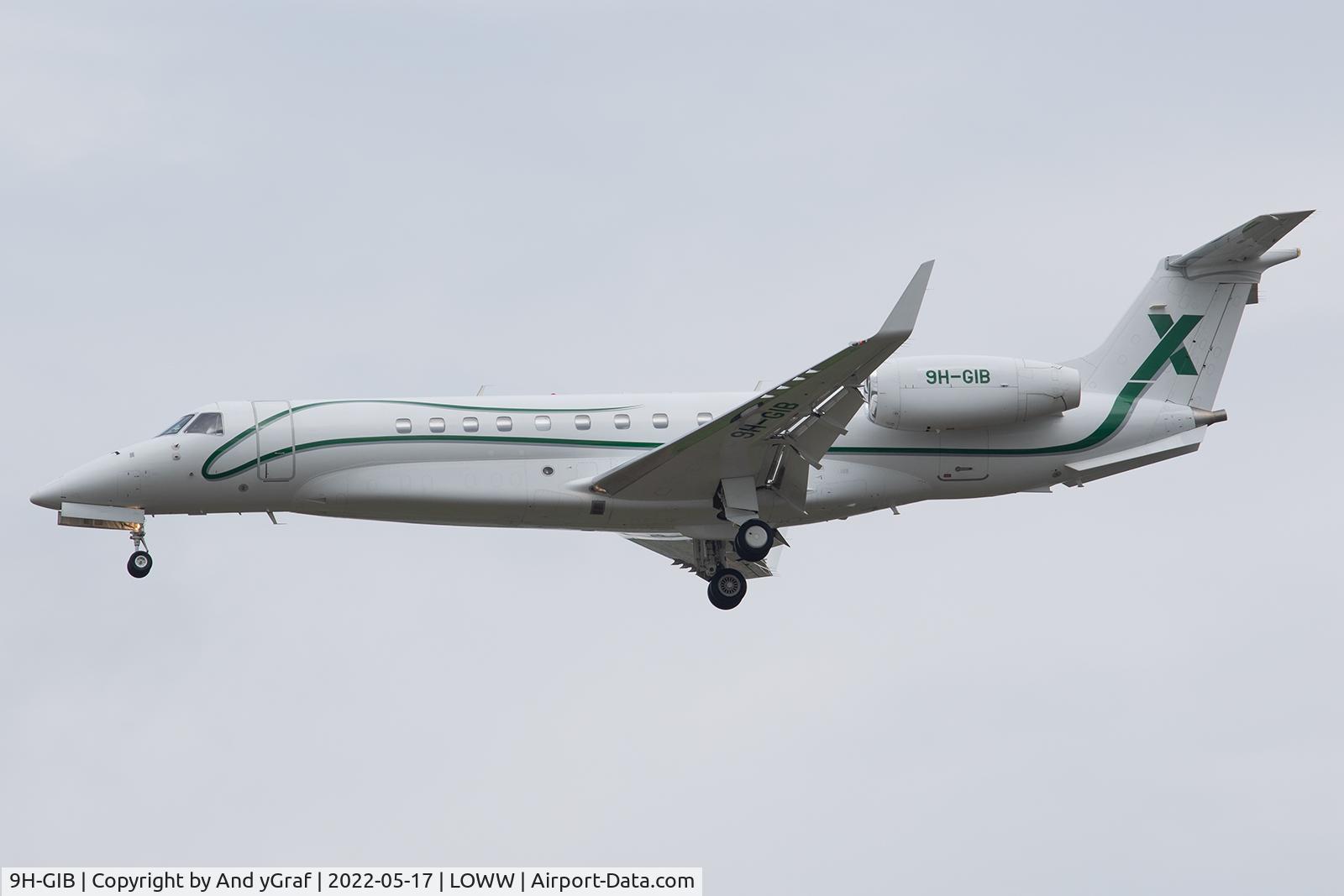 9H-GIB, 2014 Embraer EMB-135BJ Legacy 650 C/N 14501209, Air X EMB135