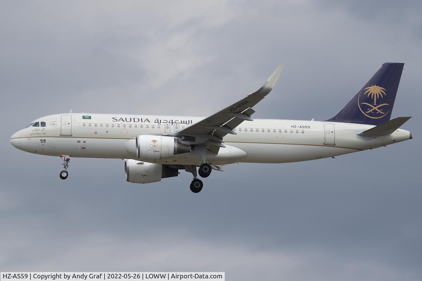 HZ-AS59, 2017 Airbus A320-214 C/N 7789, Saudiarabian A320