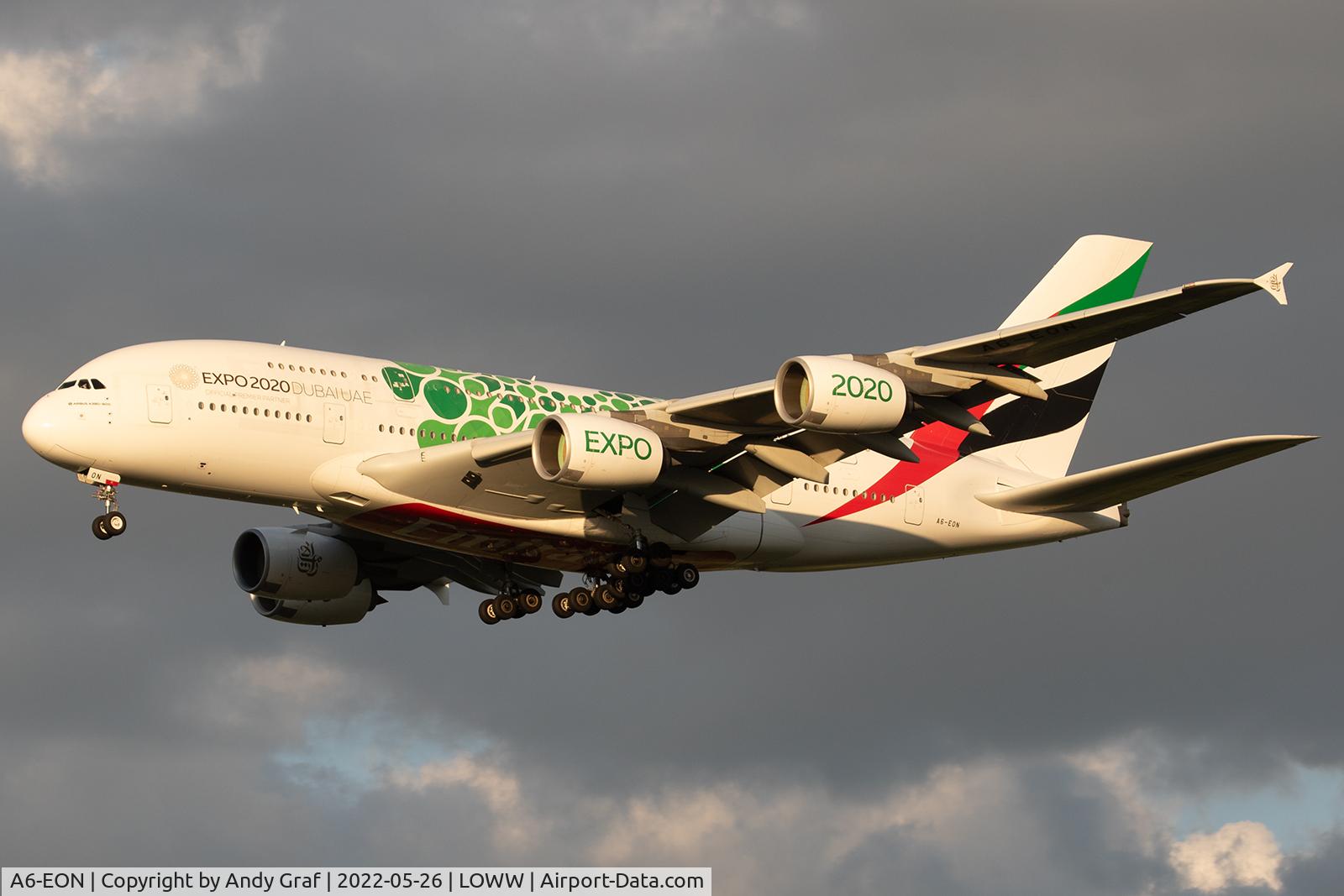 A6-EON, 2015 Airbus A380-861 C/N 188, Emirates A380