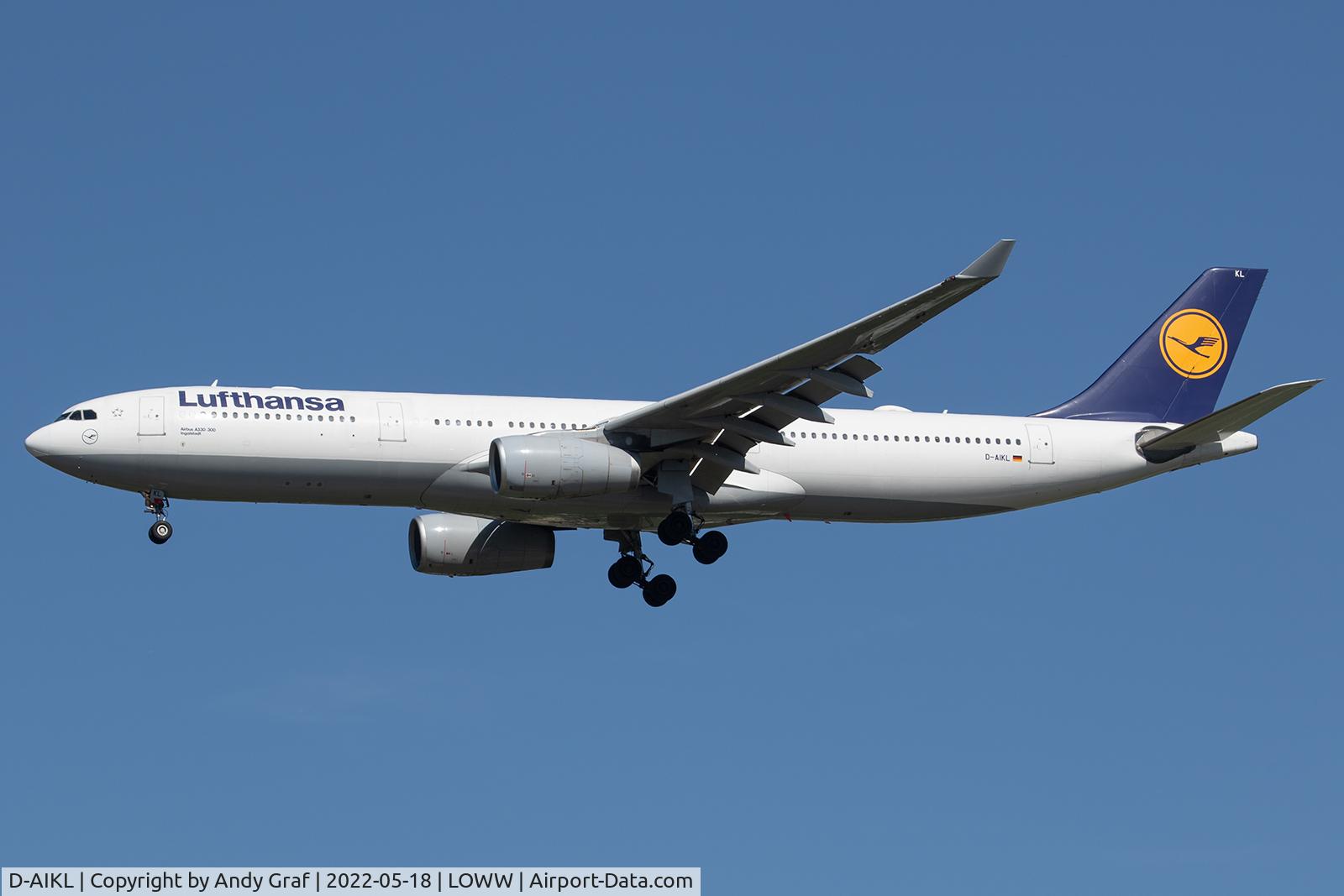 D-AIKL, 2008 Airbus A330-343X C/N 905, Lufthansa A330-300