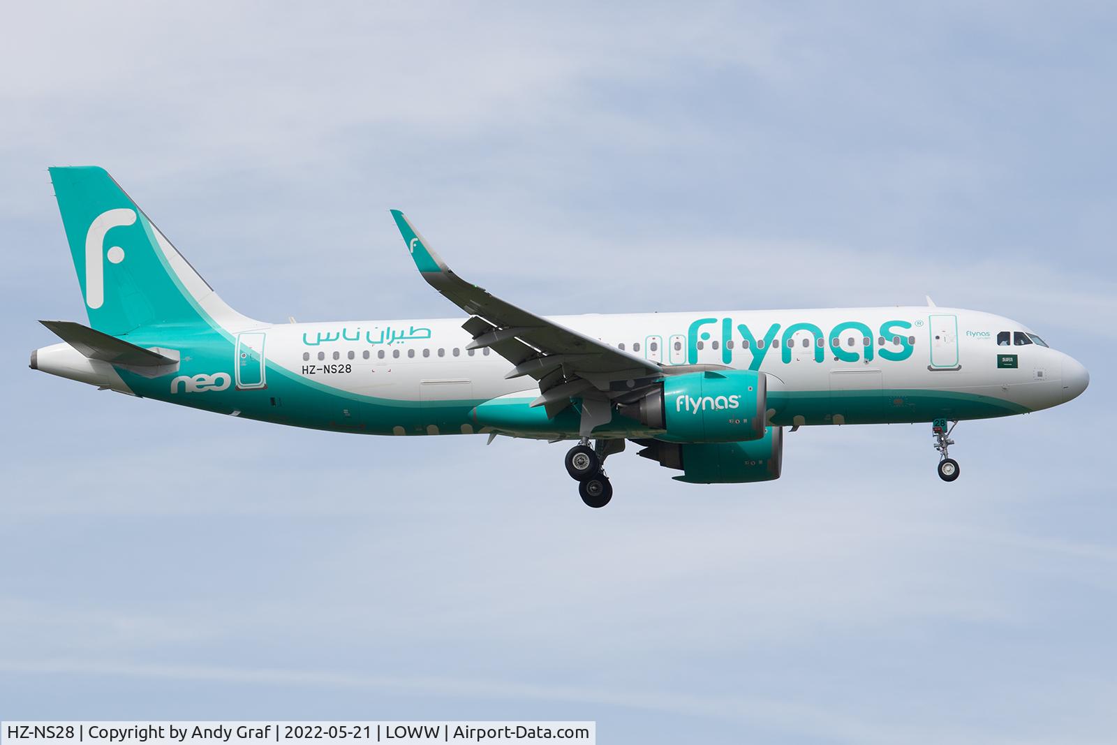 HZ-NS28, 2020 Airbus A320neo C/N 9428, FlyNas A320N