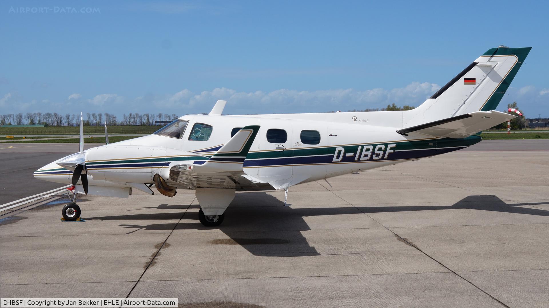 D-IBSF, Beech 60 Duke C/N P-536, Lelystad Airport