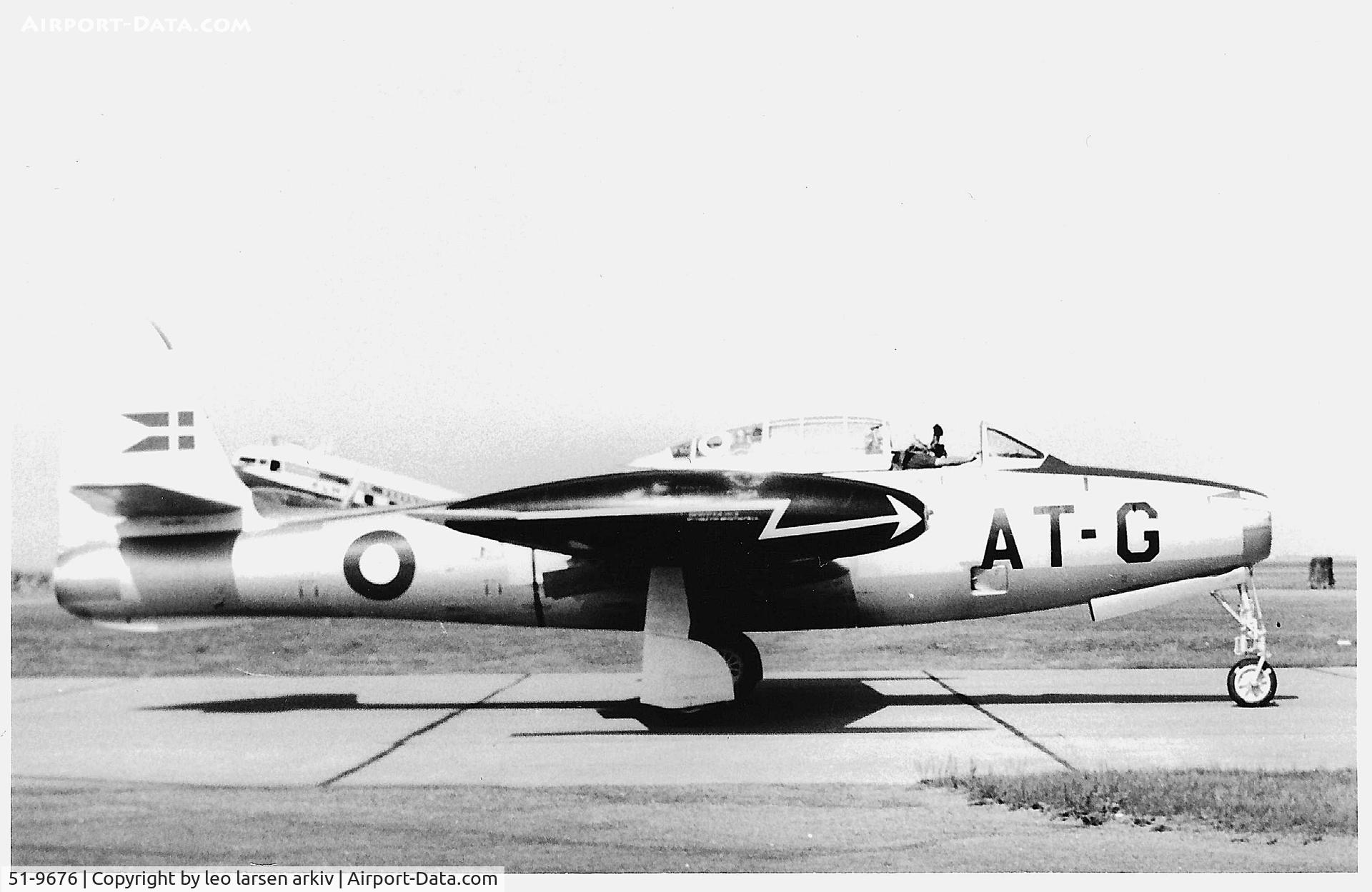 51-9676, 1951 Republic F-84G Thunderjet C/N 2336-129B, Unknown