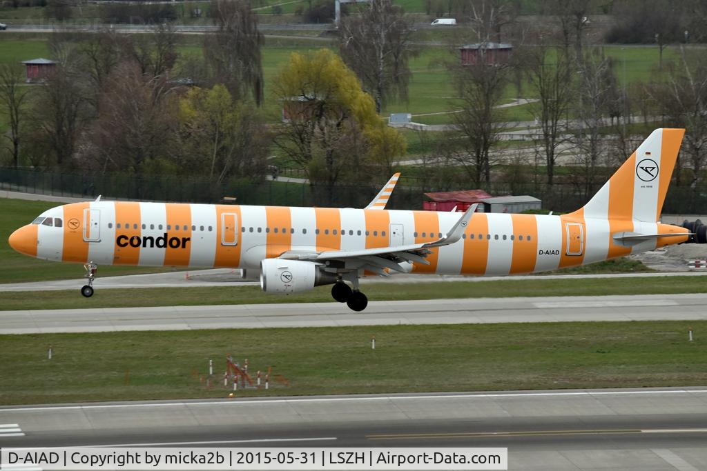 D-AIAD, 2014 Airbus A321-211 C/N 6053, Landing