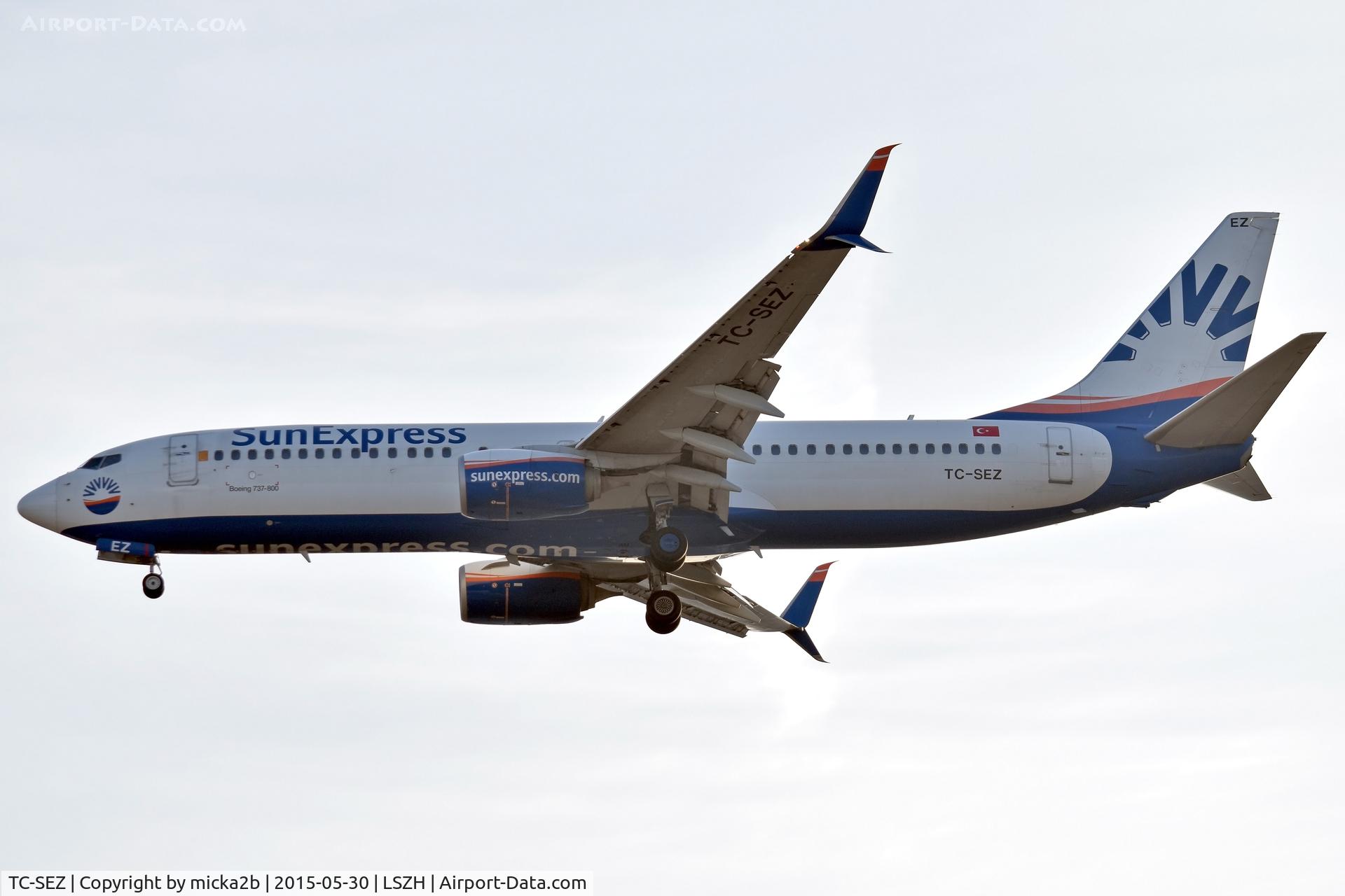 TC-SEZ, 2016 Boeing 737-8HC C/N 61183, Landing