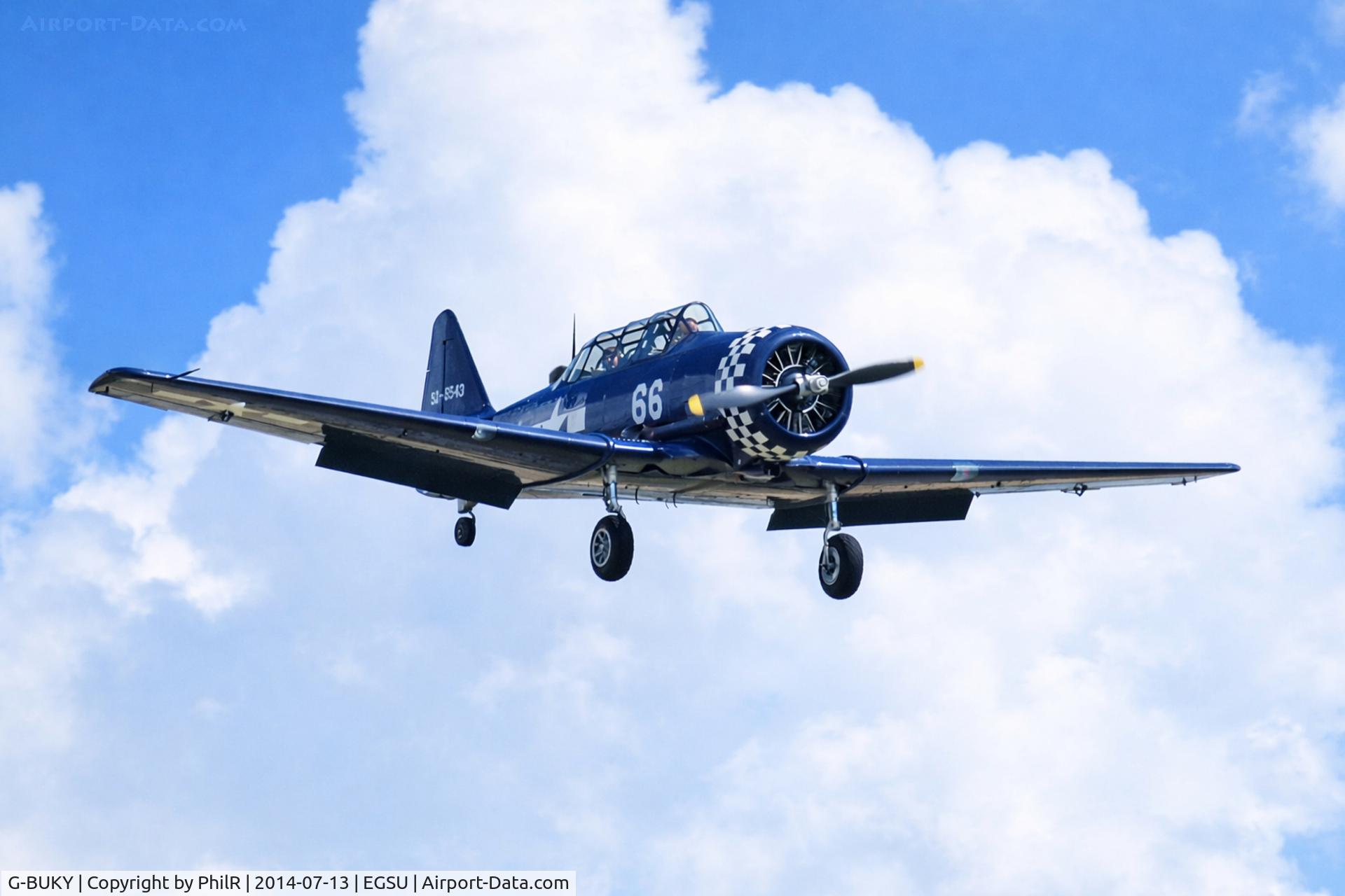 G-BUKY, 1952 Canadian Car & Foundry T-6H Harvard Mk.4M C/N CCF4-464, 52-8543 (G-BUKY) 1953 CCF Harvard AT6 4M USN Duxford