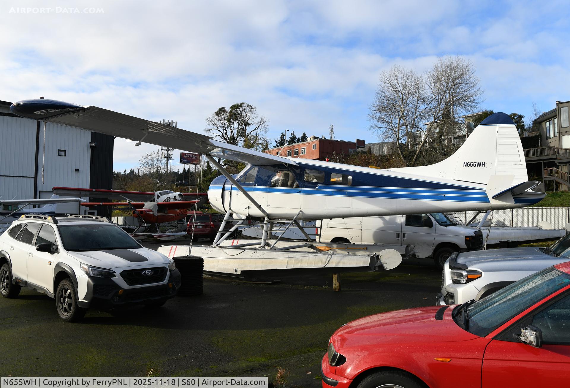 N655WH, 1955 De Havilland DHC-2 MK 1 C/N 819, Beaver at Kenmore Air Harbor Airport